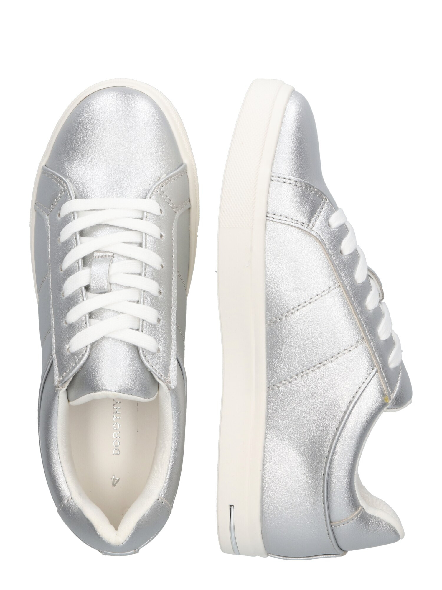 Dorothy Perkins Sneaker low argintiu - Pled.ro