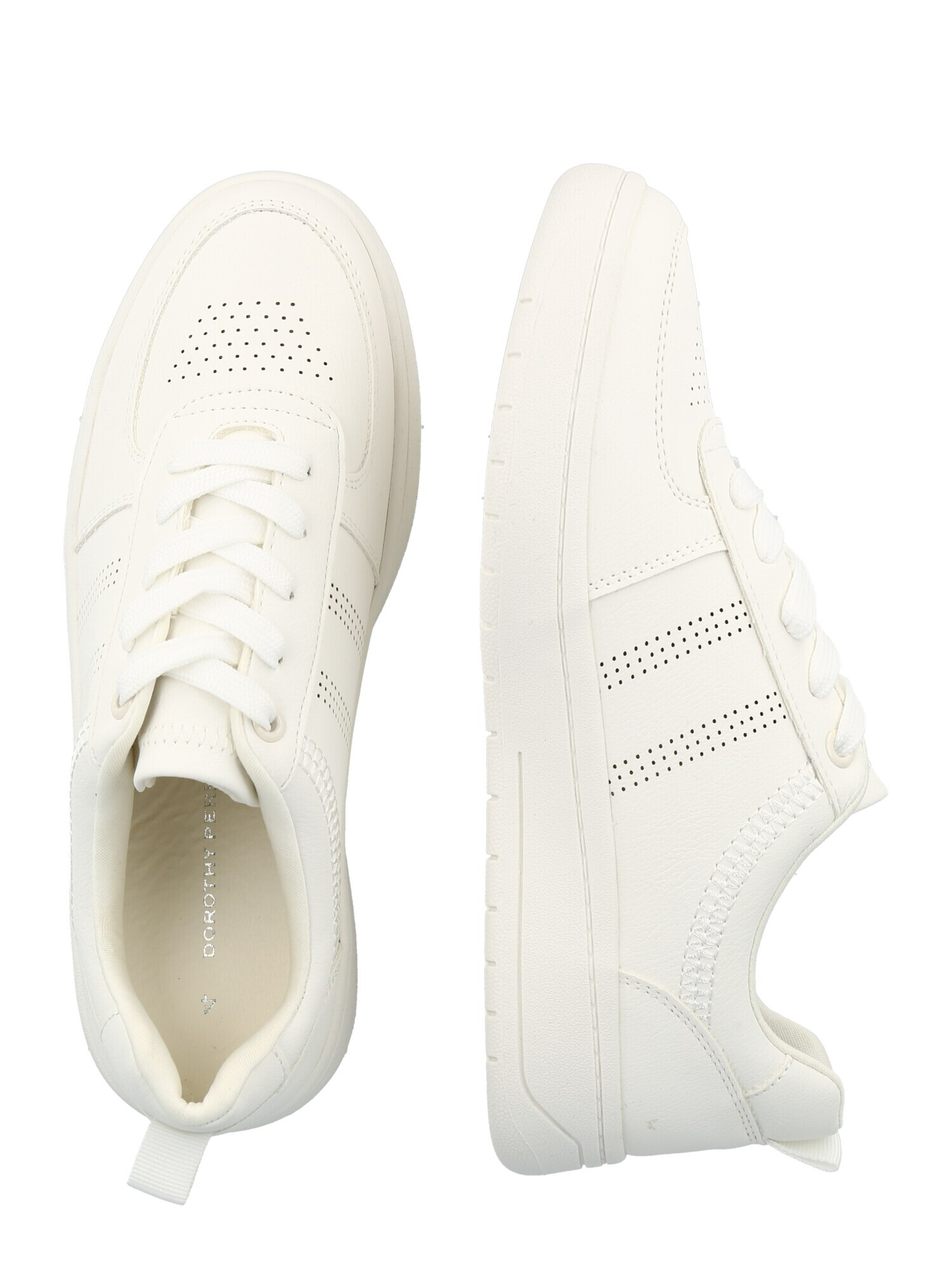 Dorothy Perkins Sneaker low 'Idaho' alb - Pled.ro