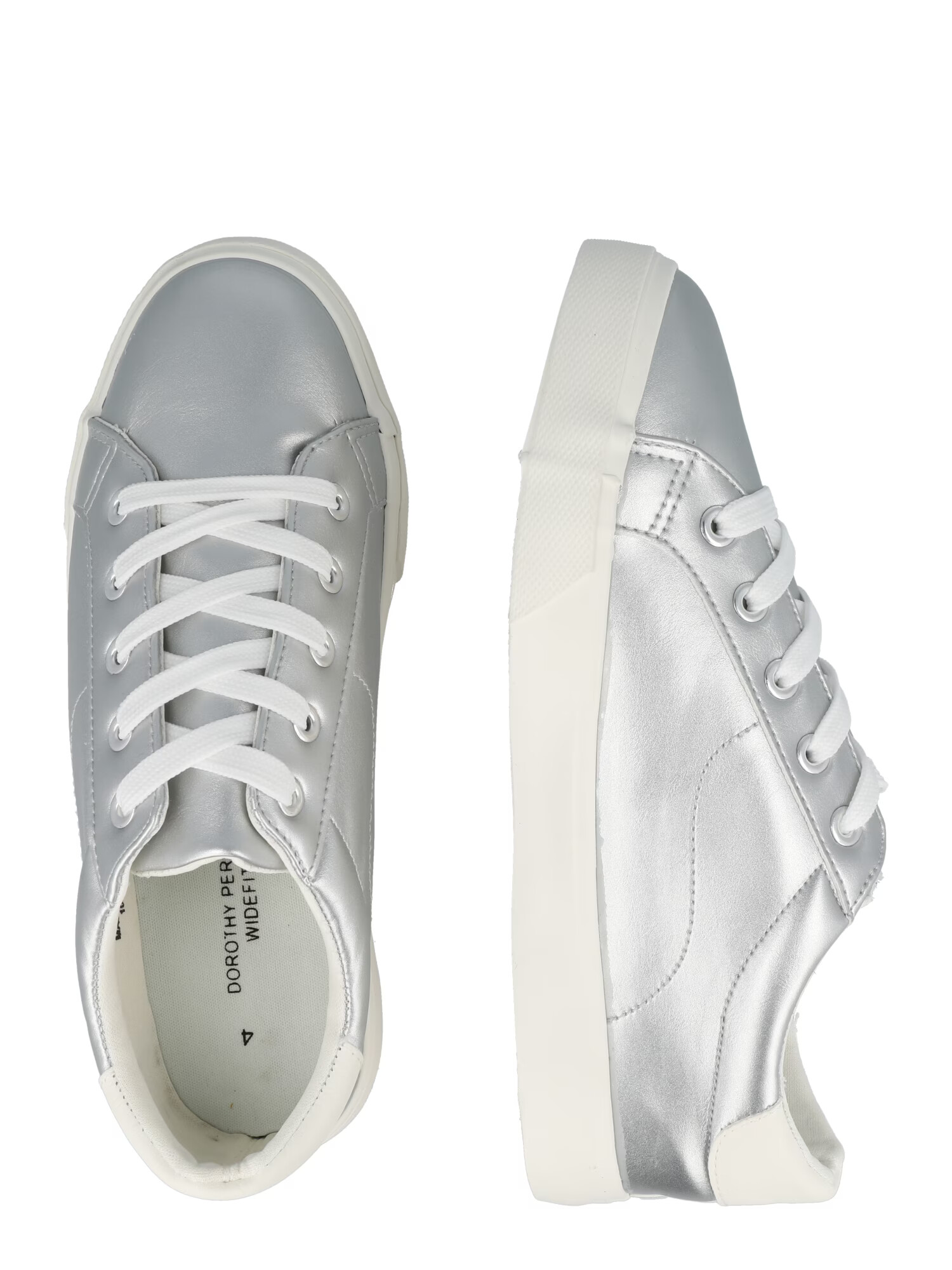 Dorothy Perkins Sneaker low 'Iria' argintiu - Pled.ro