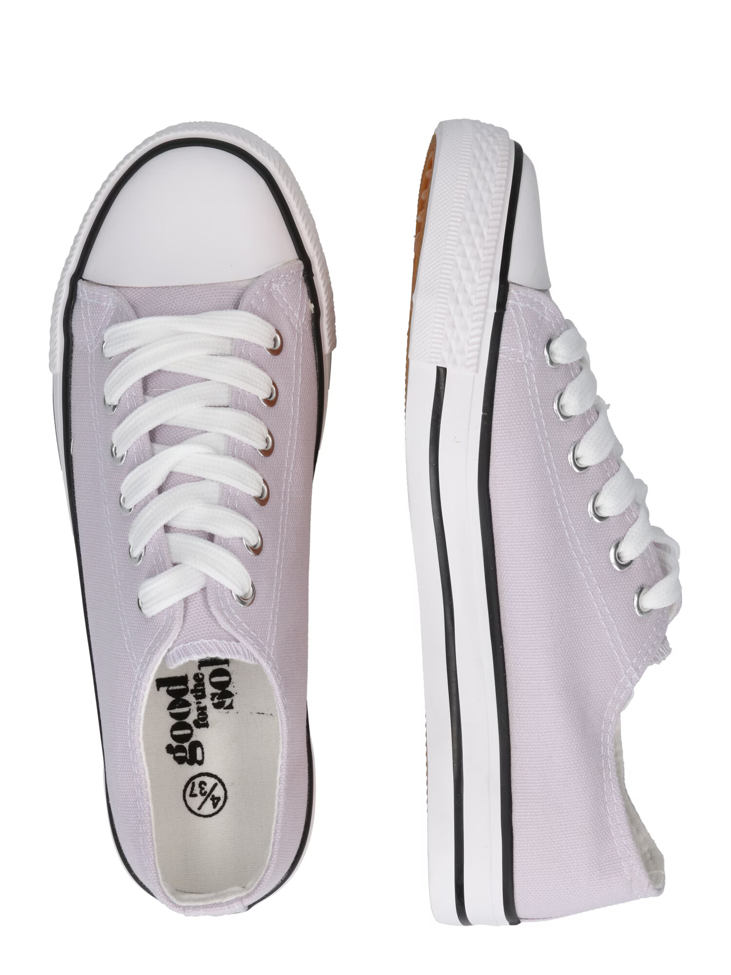 Dorothy Perkins Sneaker low 'Tory' mov pastel / alb - Pled.ro