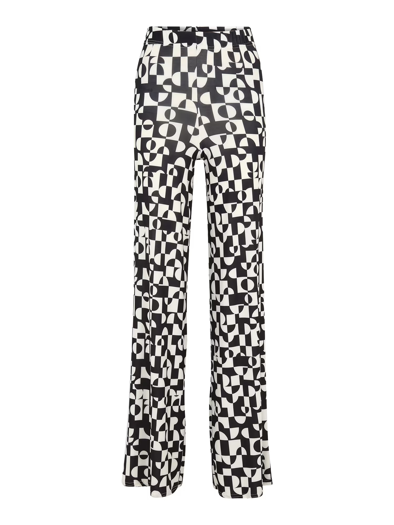 Dorothy Perkins Tall Pantaloni negru / alb - Pled.ro