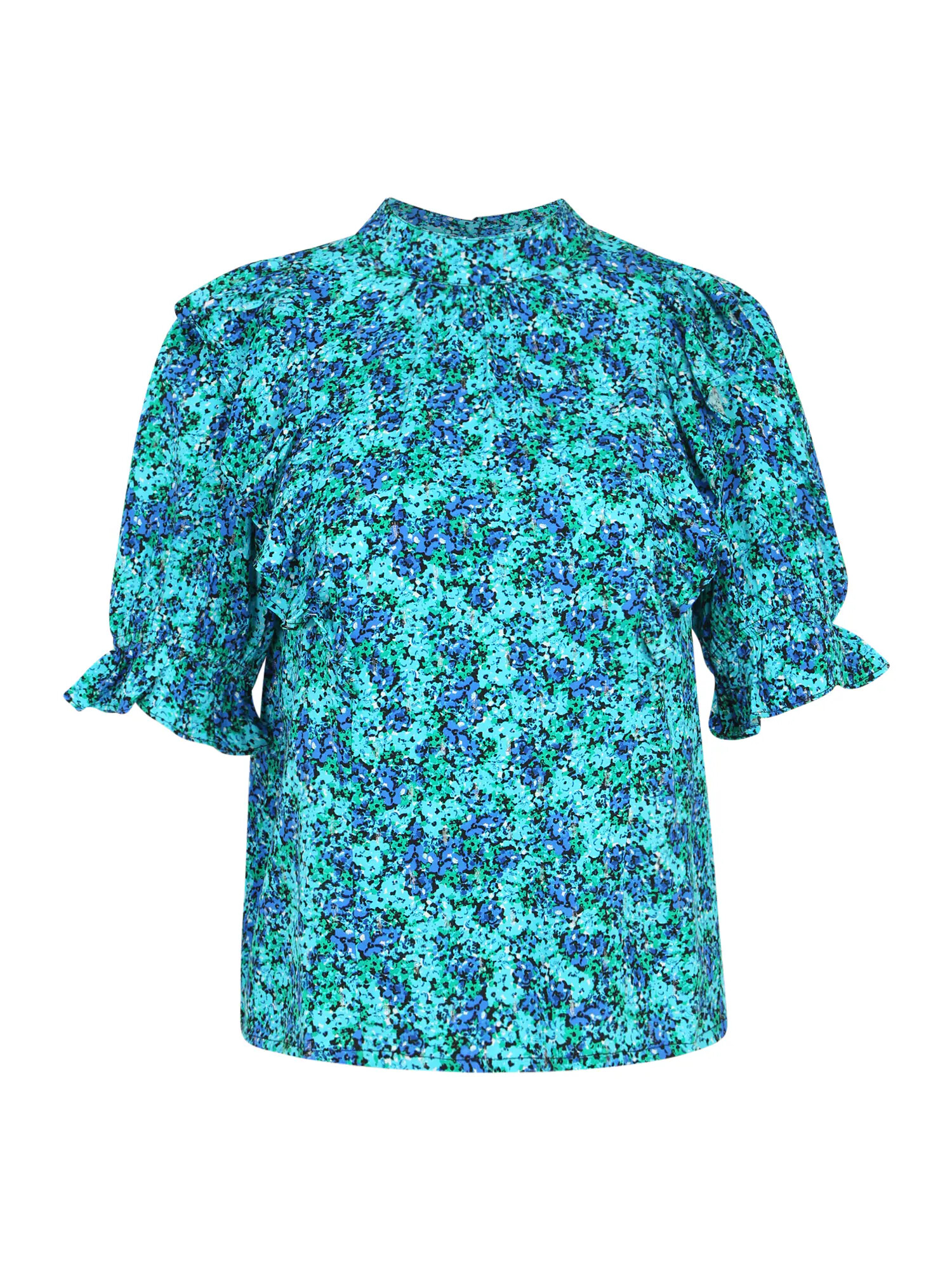 Dorothy Perkins Tall Tricou azur / albastru aqua / verde jad / negru - Pled.ro