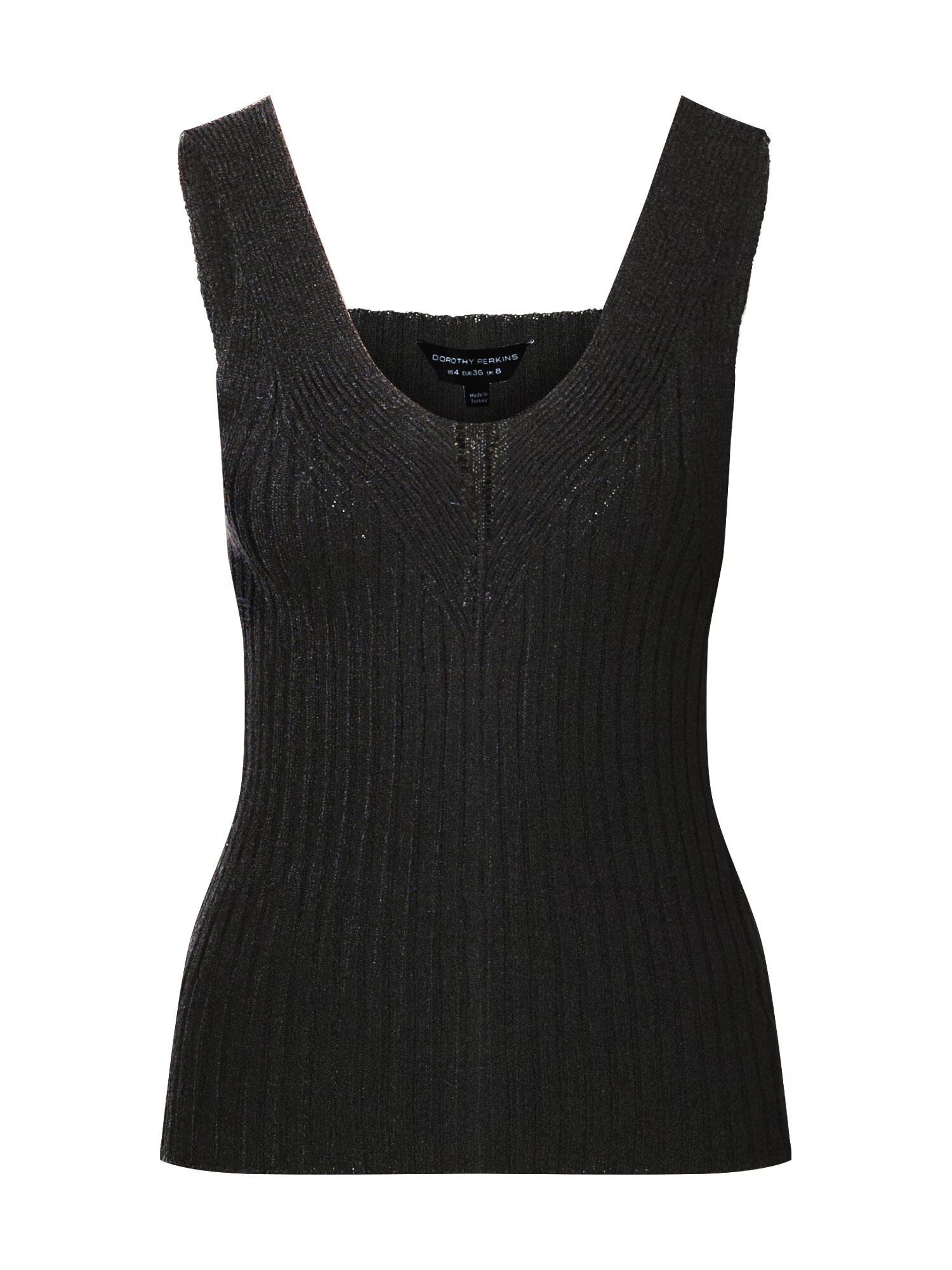 Dorothy Perkins Top brodat negru - Pled.ro