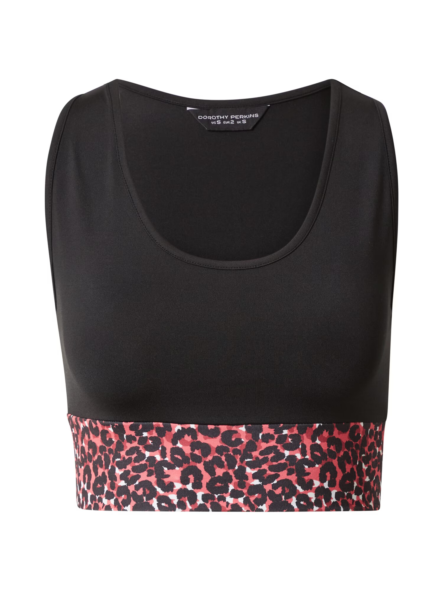 Dorothy Perkins Top roșu / negru / alb - Pled.ro