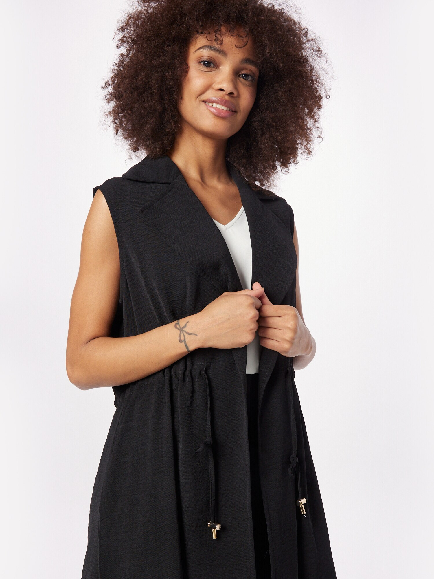 Dorothy Perkins Vestă negru - Pled.ro