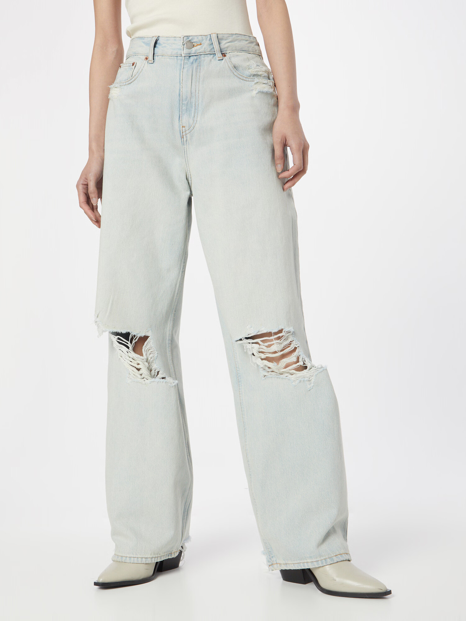 Dr. Denim Jeans 'Donna' albastru fumuriu - Pled.ro