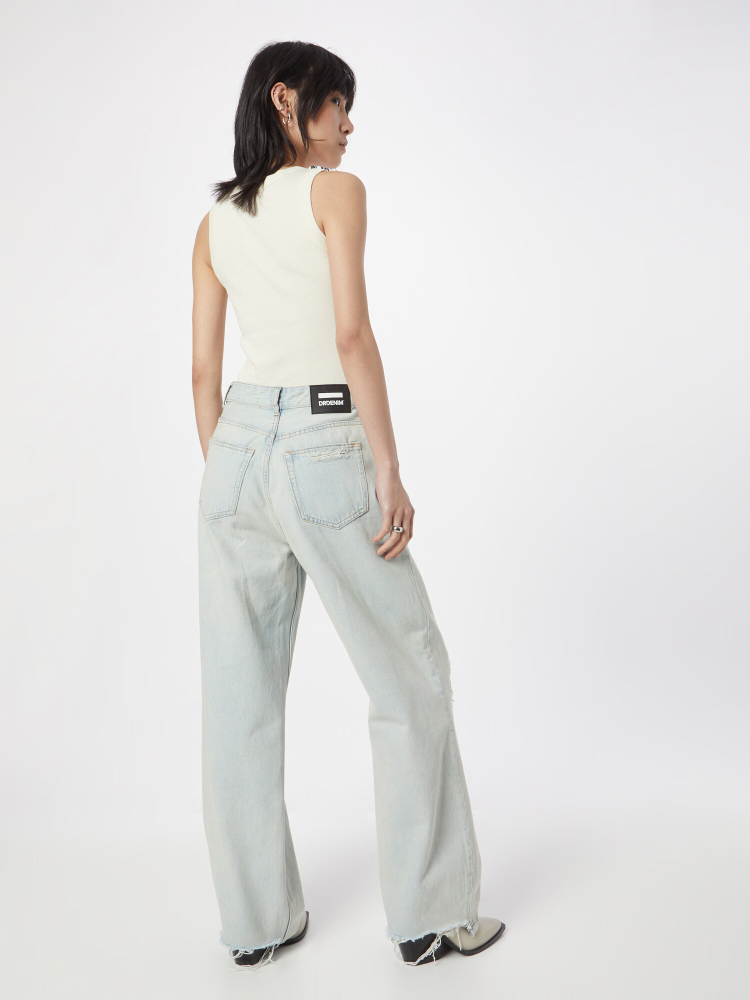 Dr. Denim Jeans 'Donna' albastru fumuriu - Pled.ro