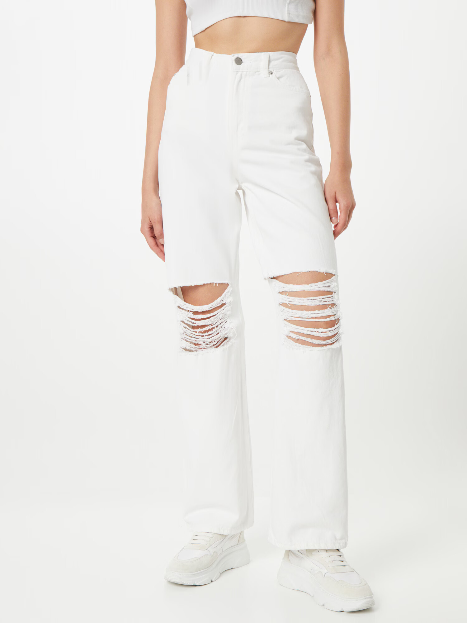 Dr. Denim Jeans 'Echo' alb denim - Pled.ro