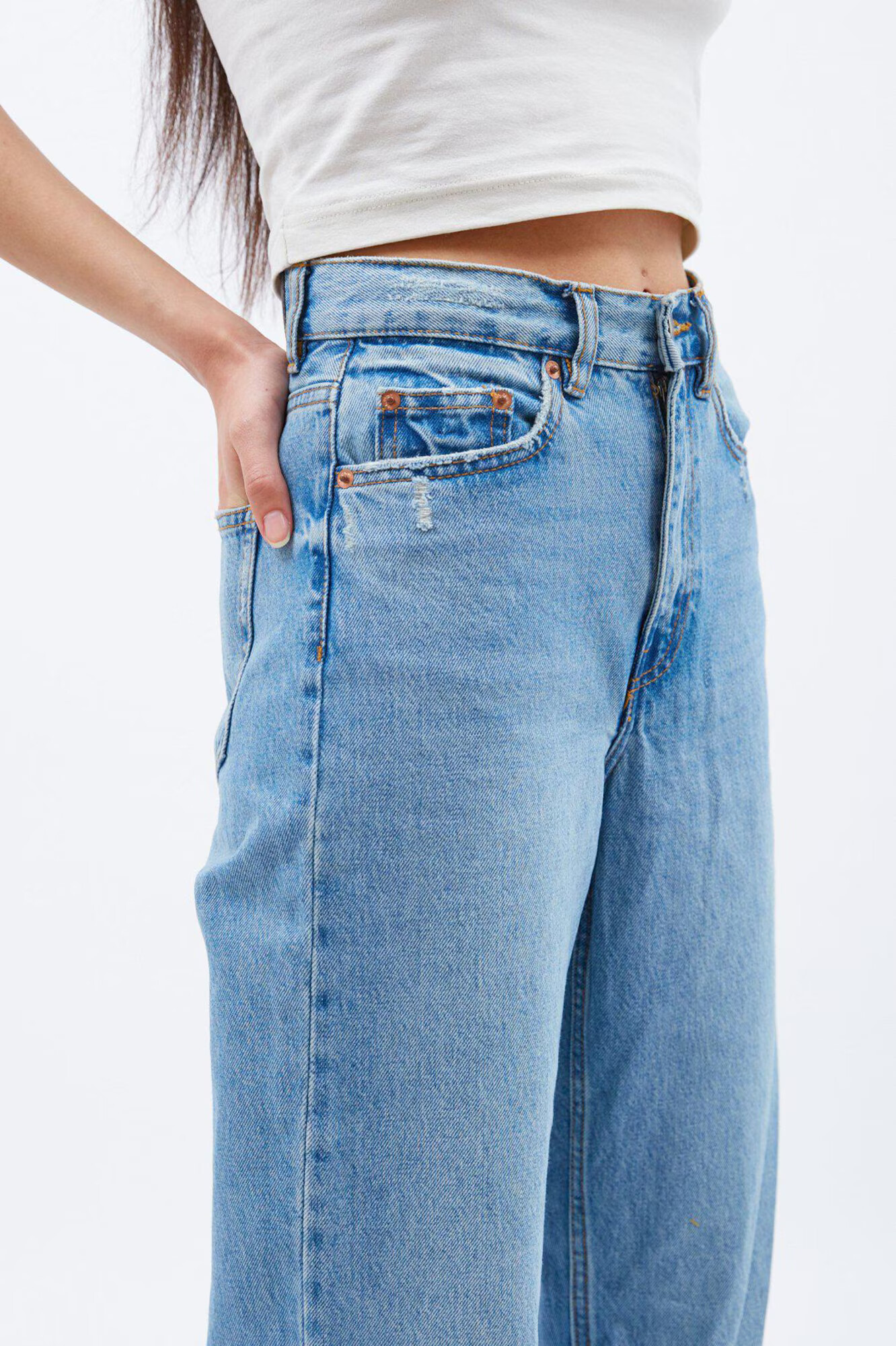 Dr. Denim Jeans 'Echo' albastru - Pled.ro