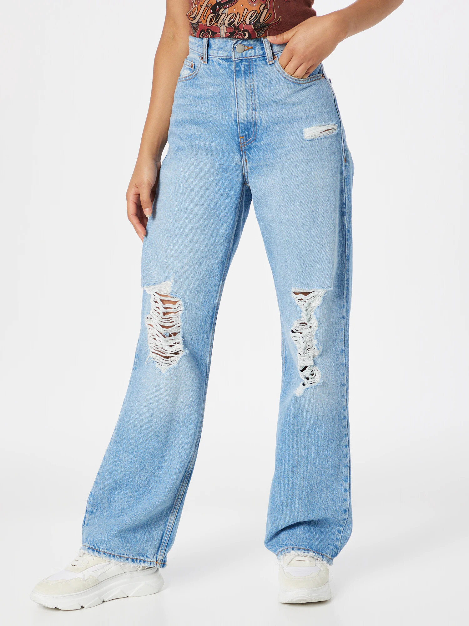 Dr. Denim Jeans 'Echo' albastru deschis - Pled.ro