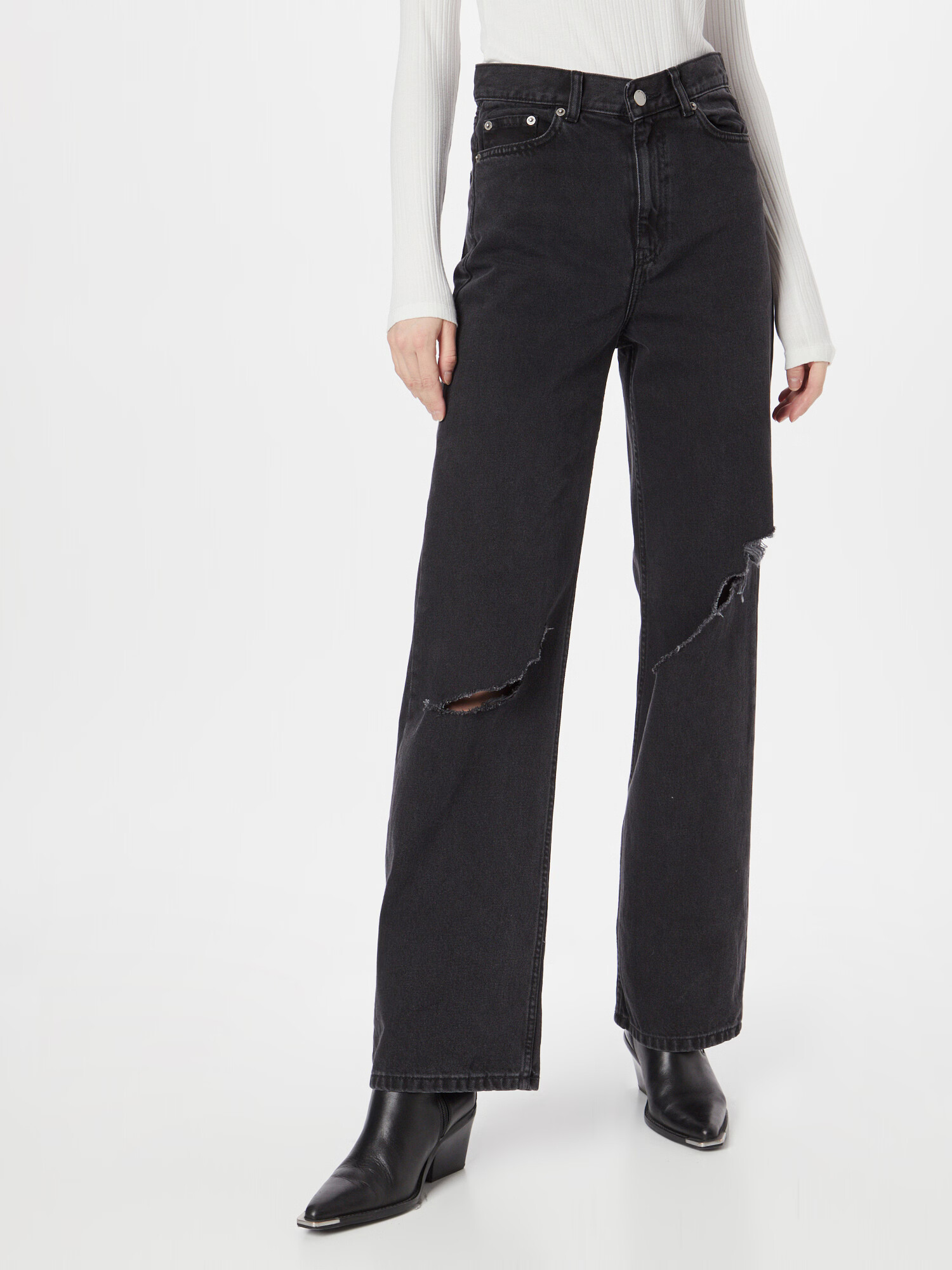 Dr. Denim Jeans 'Echo' negru - Pled.ro