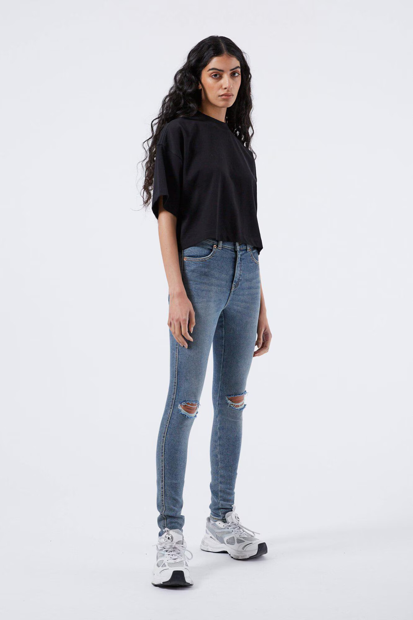 Dr. Denim Jeans 'Lexy' albastru denim - Pled.ro