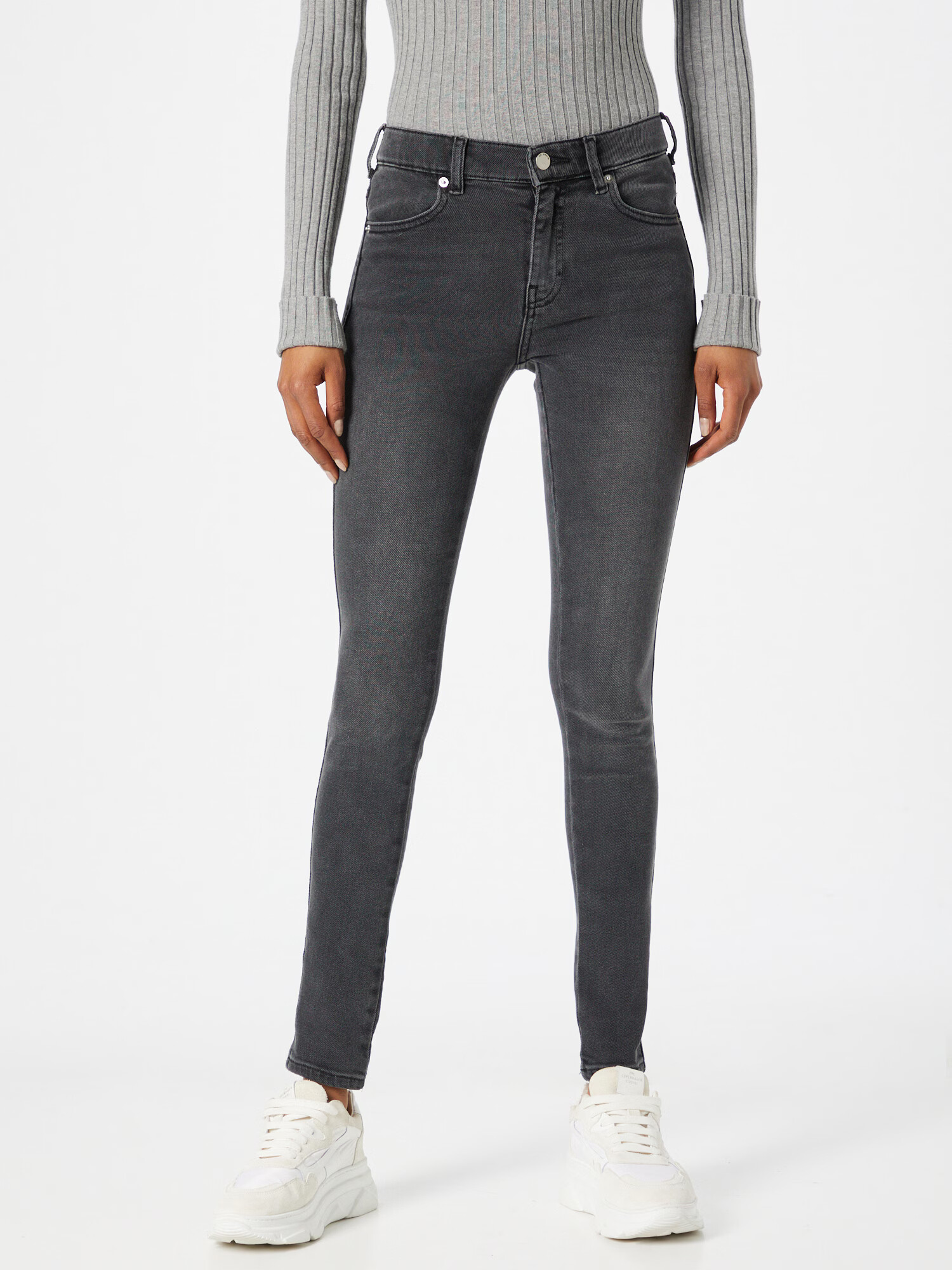 Dr. Denim Jeans 'Lexy' gri denim - Pled.ro