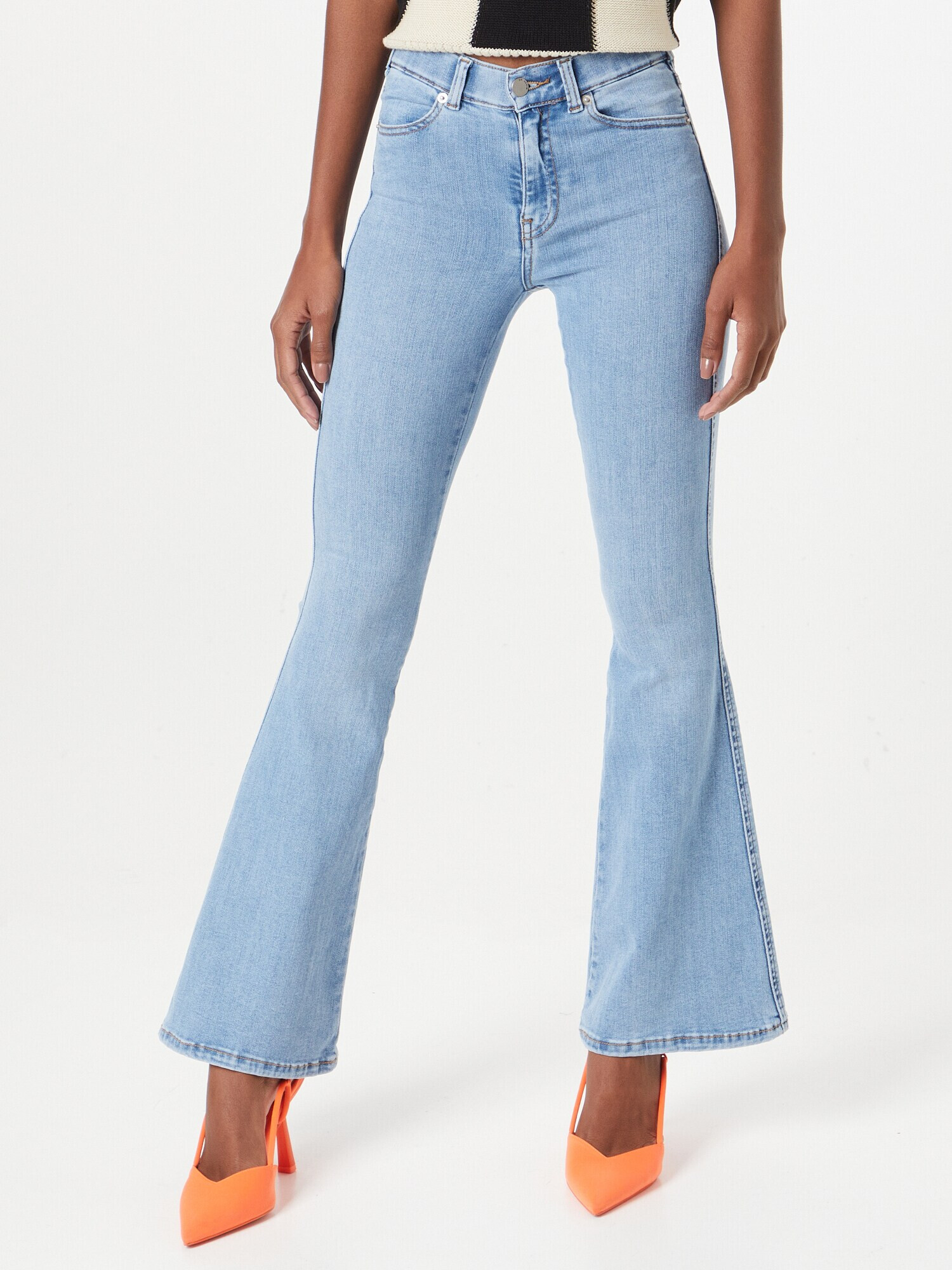 Dr. Denim Jeans 'Macy' albastru deschis - Pled.ro