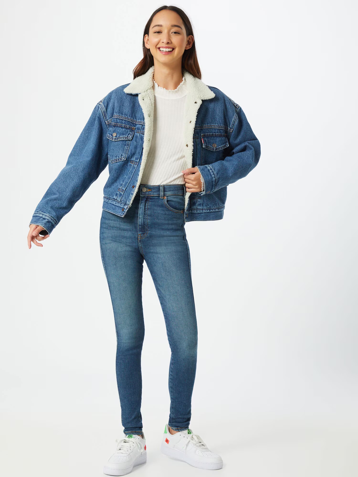 Dr. Denim Jeans 'Moxy' albastru denim - Pled.ro