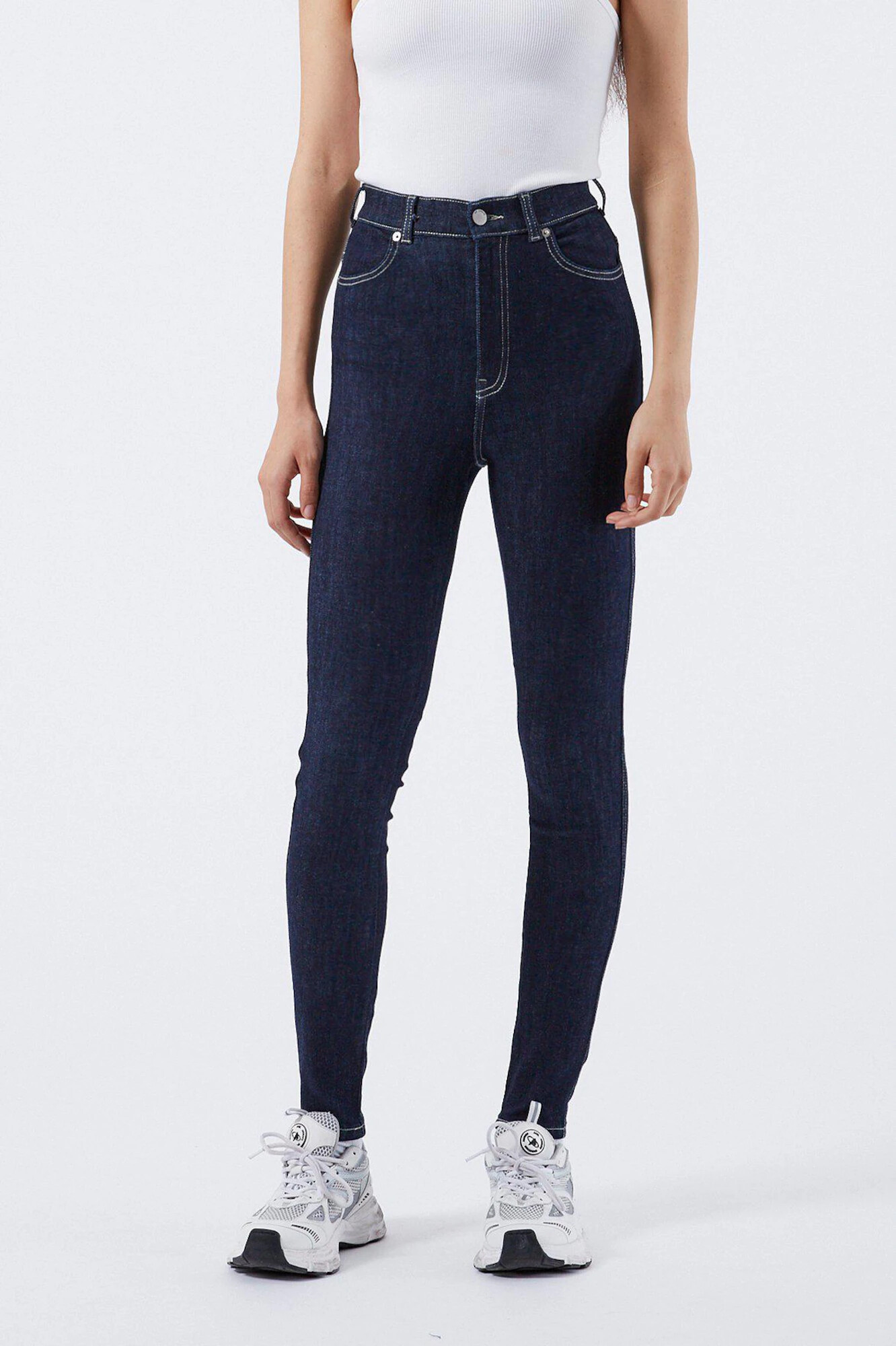 Dr. Denim Jeans 'Moxy' albastru denim - Pled.ro