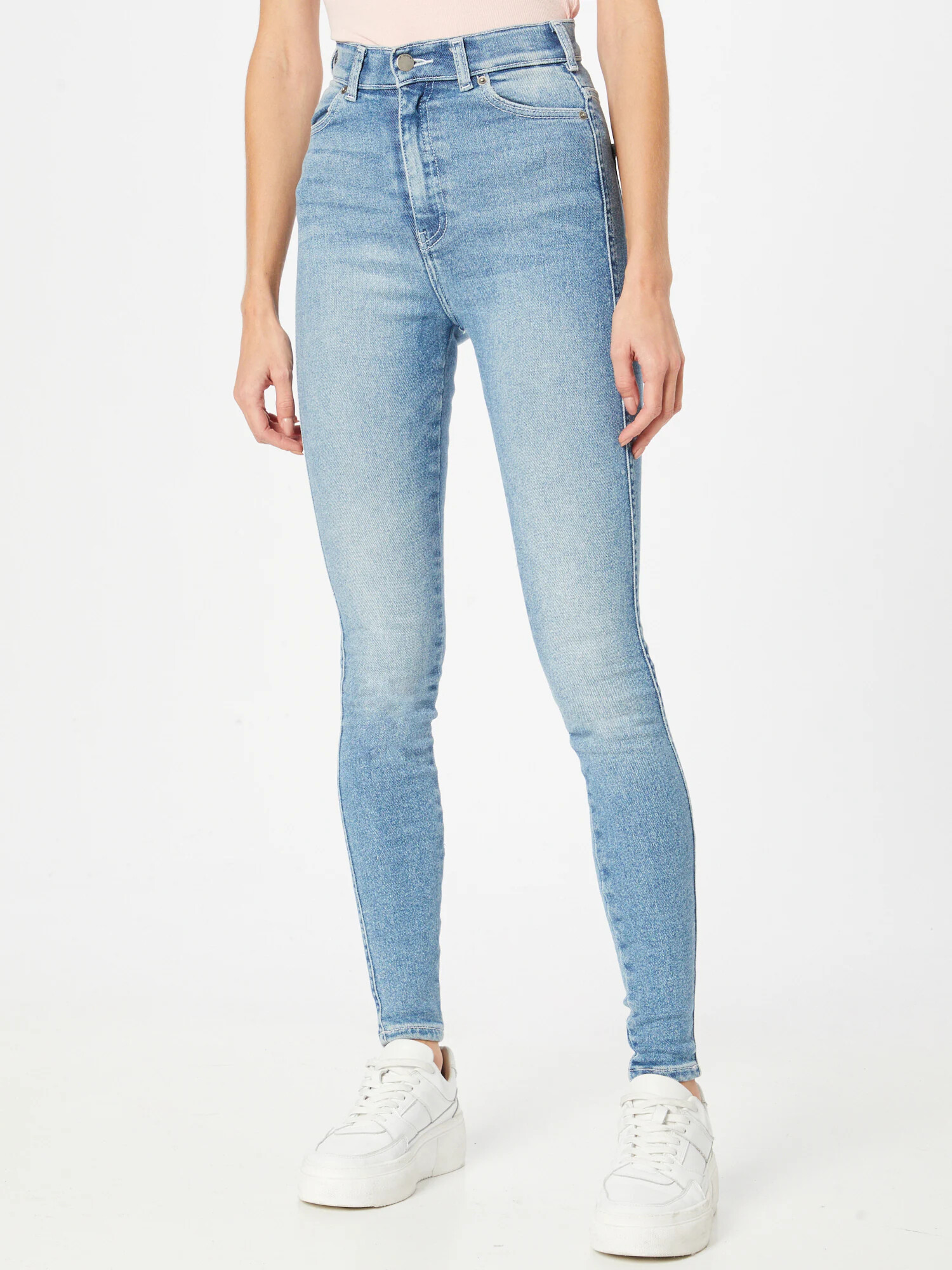 Dr. Denim Jeans 'Moxy' albastru deschis - Pled.ro