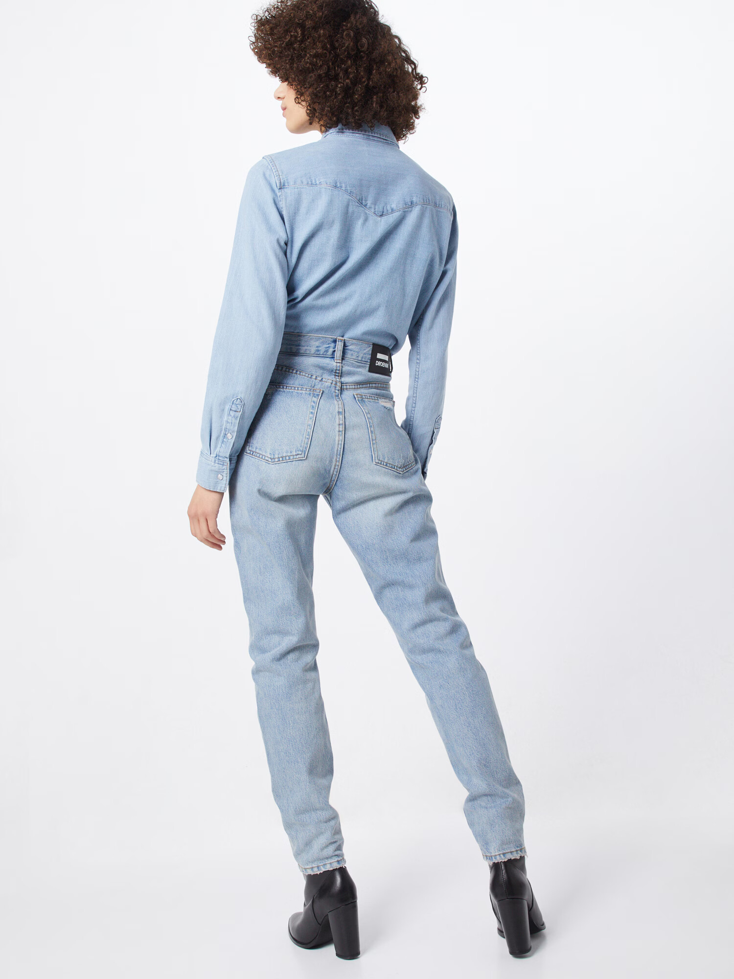 Dr. Denim Jeans 'Nora' albastru denim - Pled.ro