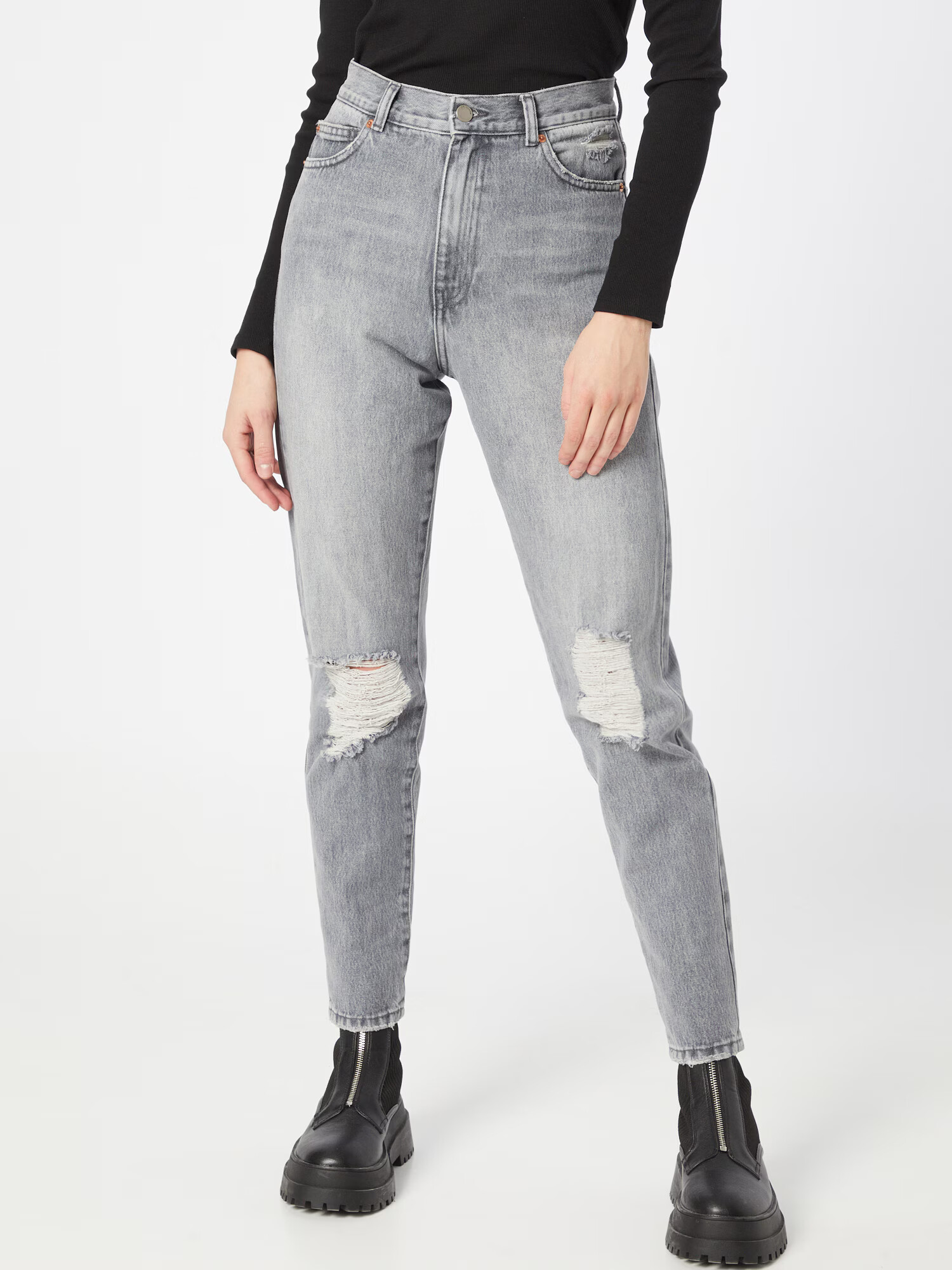 Dr. Denim Jeans 'Nora' gri denim - Pled.ro