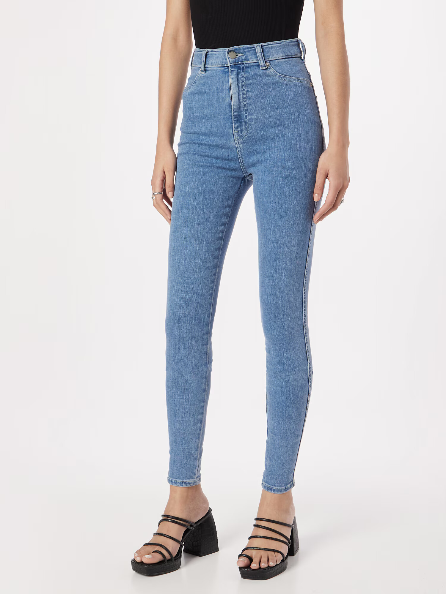 Dr. Denim Jeans 'Solitaire' albastru denim - Pled.ro