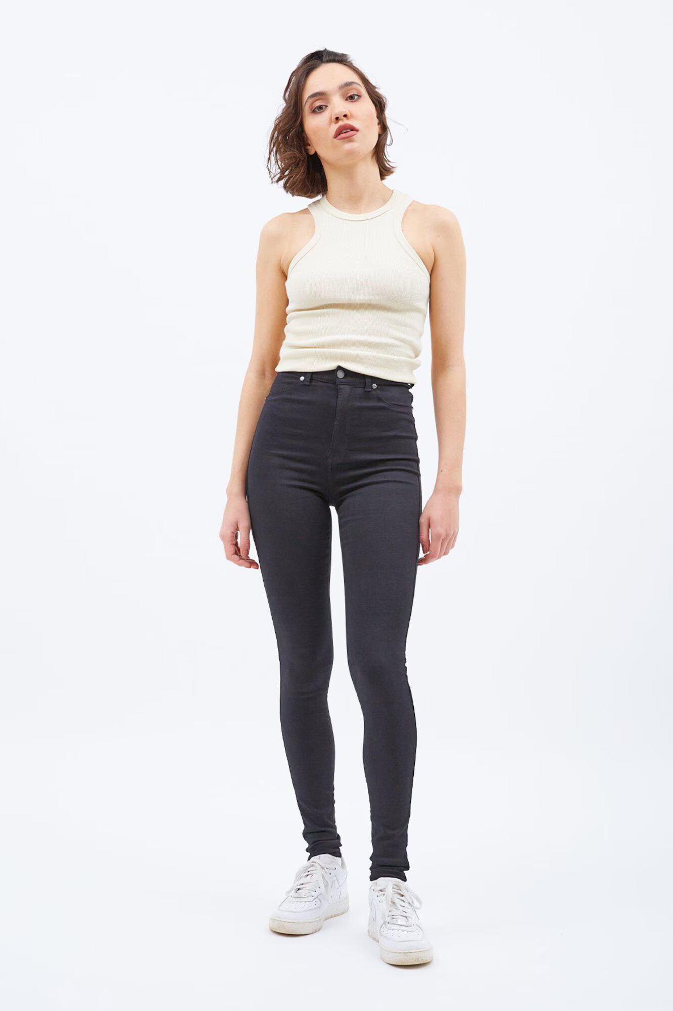 Dr. Denim Jeggings 'Plenty' negru denim - Pled.ro