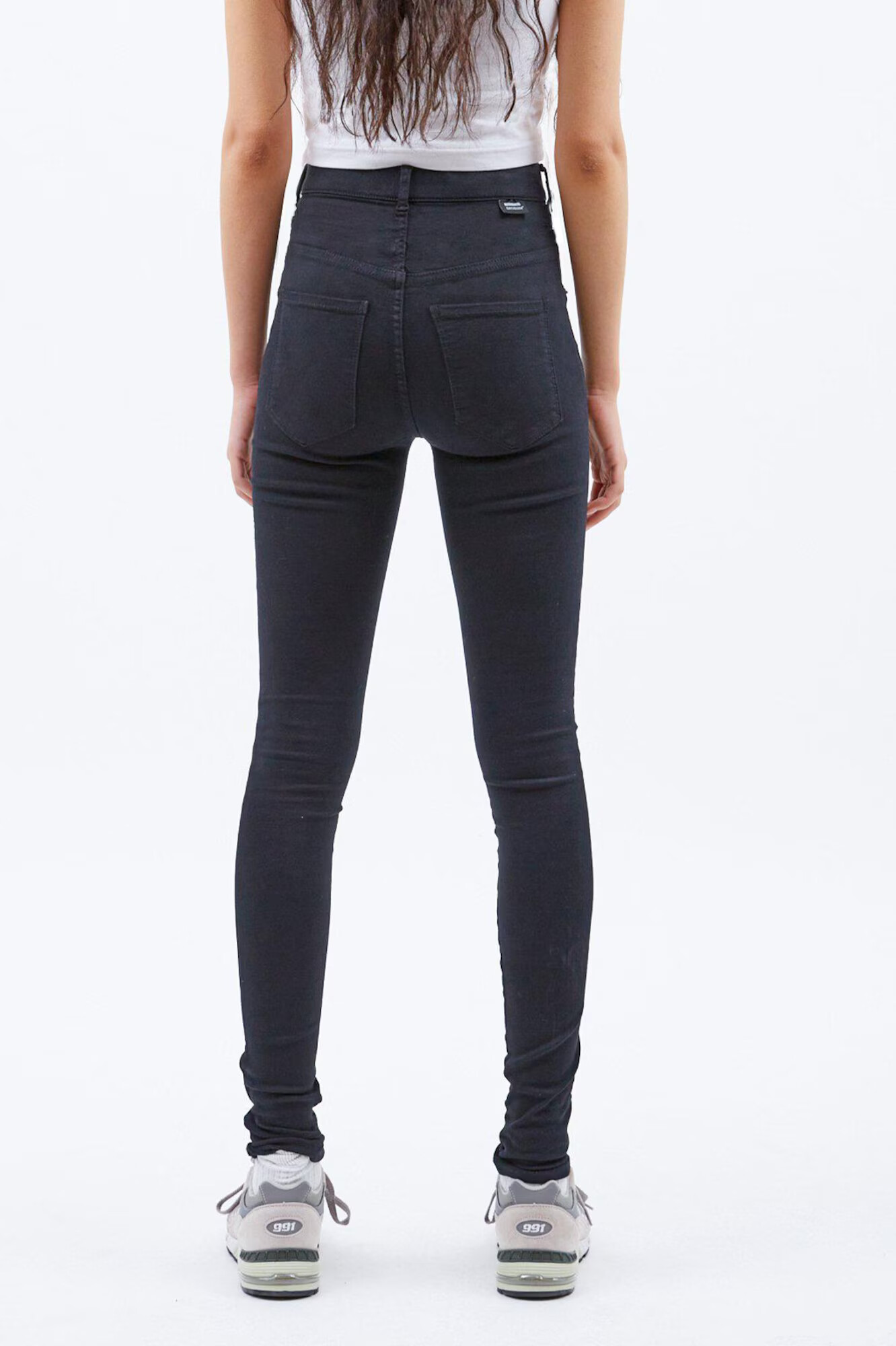 Dr. Denim Jeggings 'Solitaire' negru denim - Pled.ro