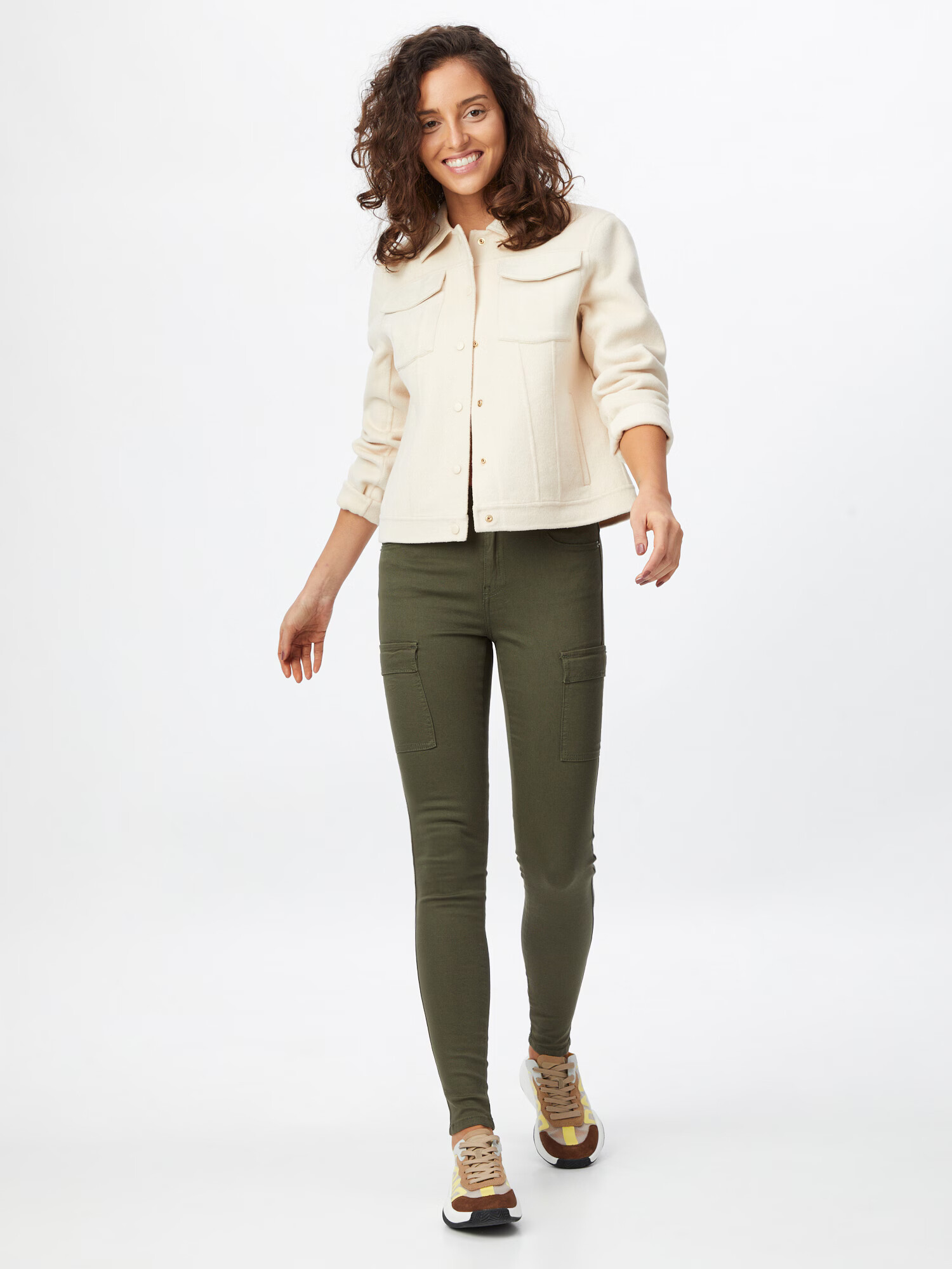 Dr. Denim Pantaloni cu buzunare 'Lexy' oliv - Pled.ro