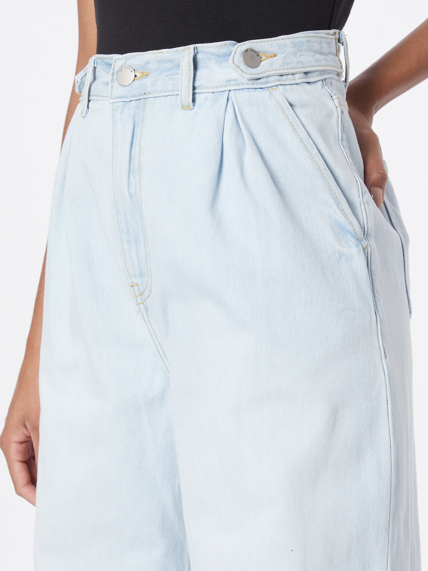 Dr. Denim Pantaloni cu cute 'Kaia' albastru denim - Pled.ro