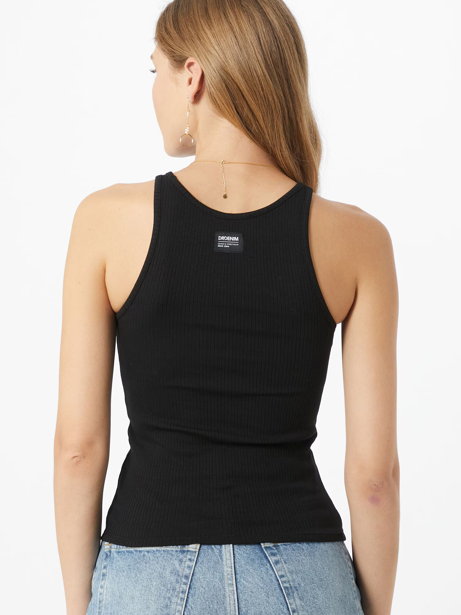 Dr. Denim Top 'Bianca Singlet' negru - Pled.ro