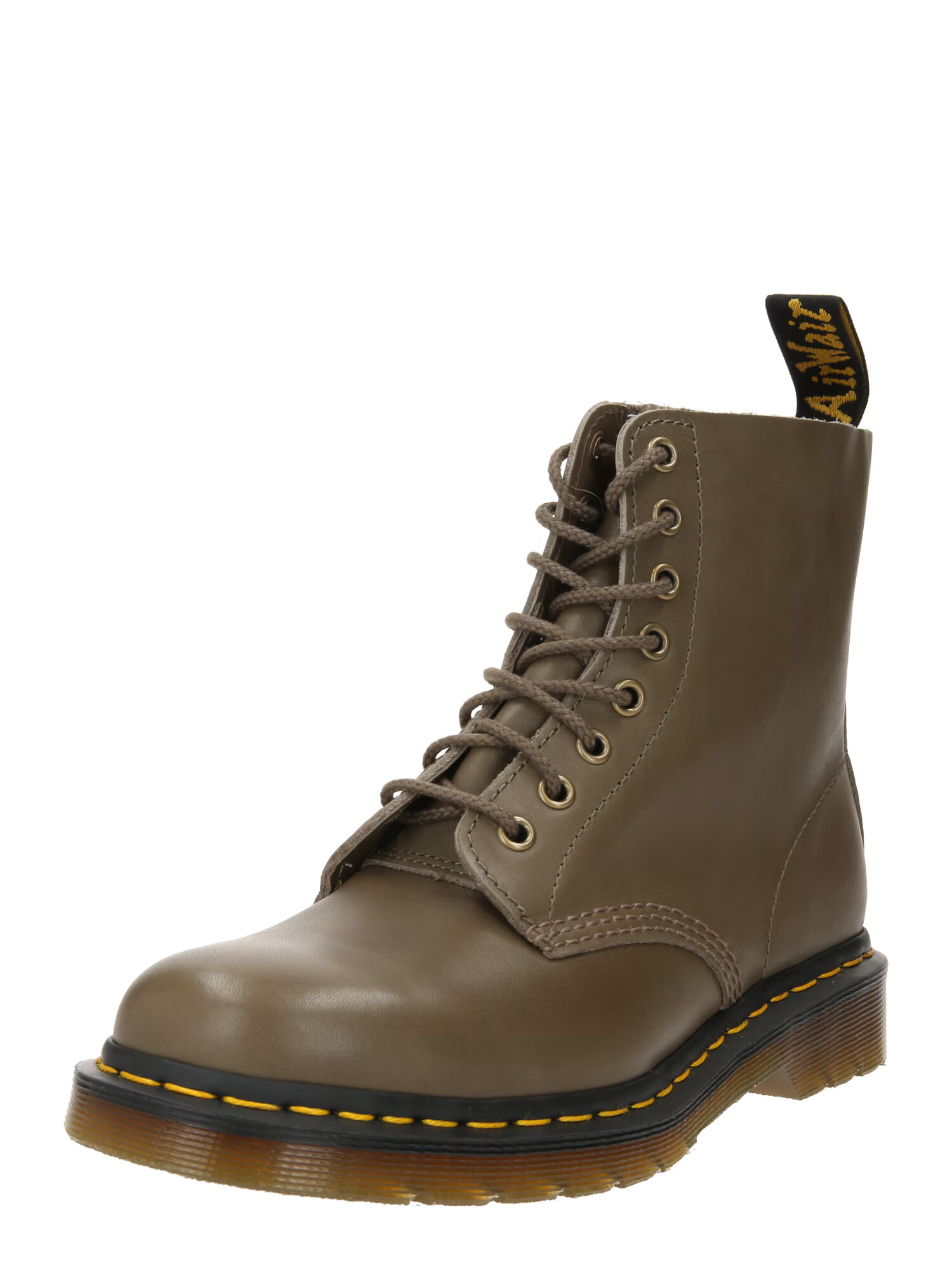 Dr. Martens Bocanci cu șireturi '1460 Pascal' galben / oliv / negru - Pled.ro