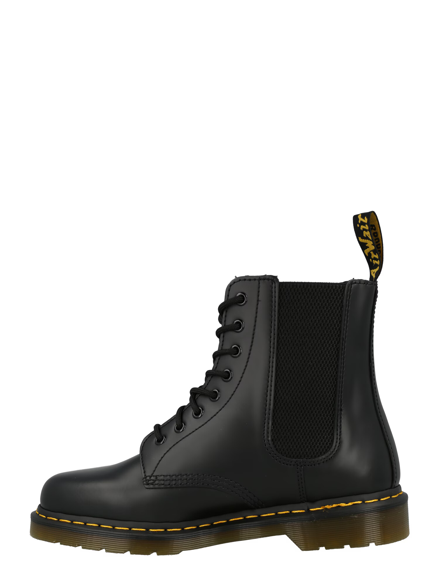 Dr. Martens Bocanci cu șireturi 'Harper' galben / negru - Pled.ro