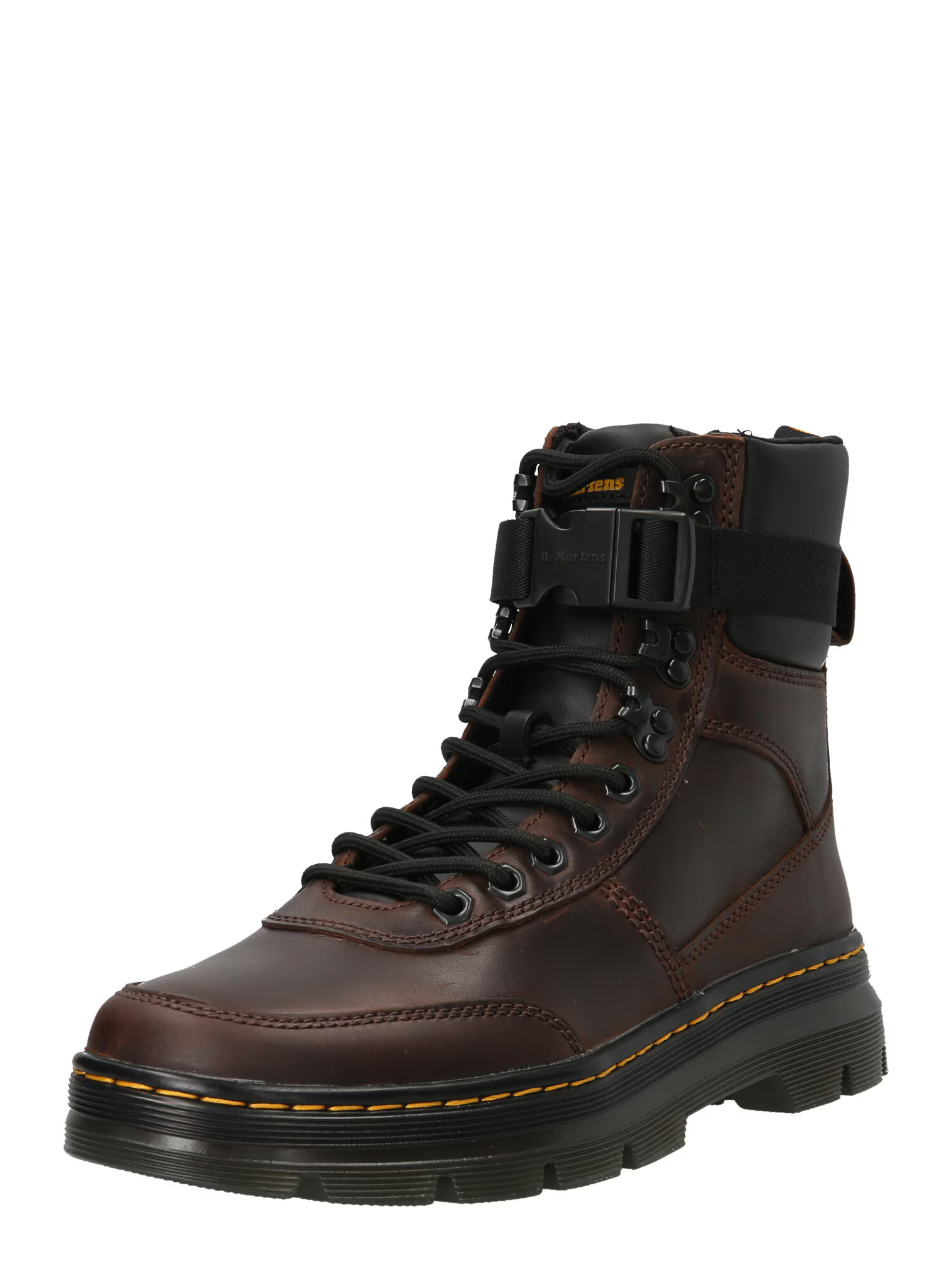 Dr. Martens Bocanci cu șireturi maro închis - Pled.ro