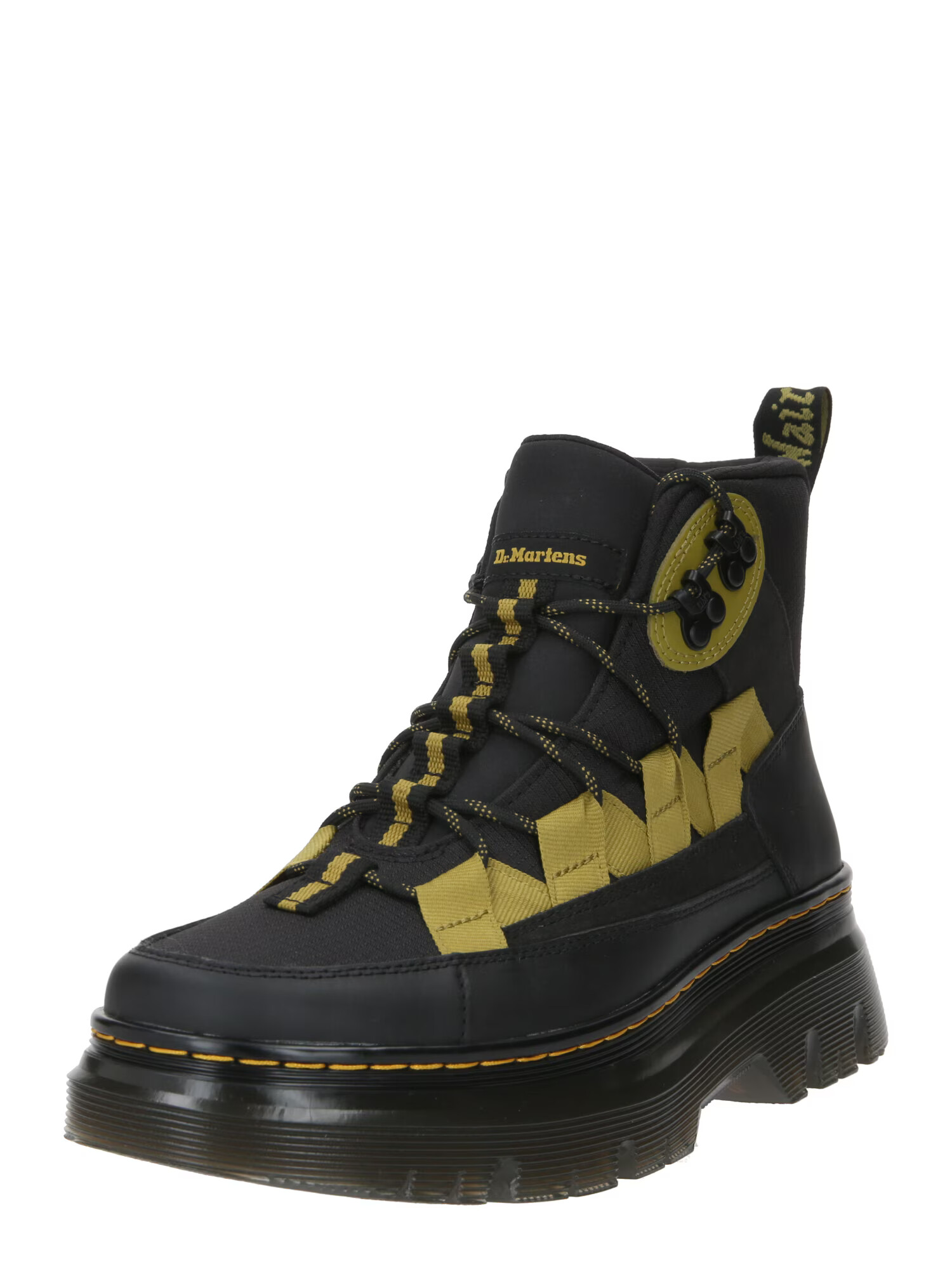 Dr. Martens Botine 'Boury' galben muștar / negru - Pled.ro