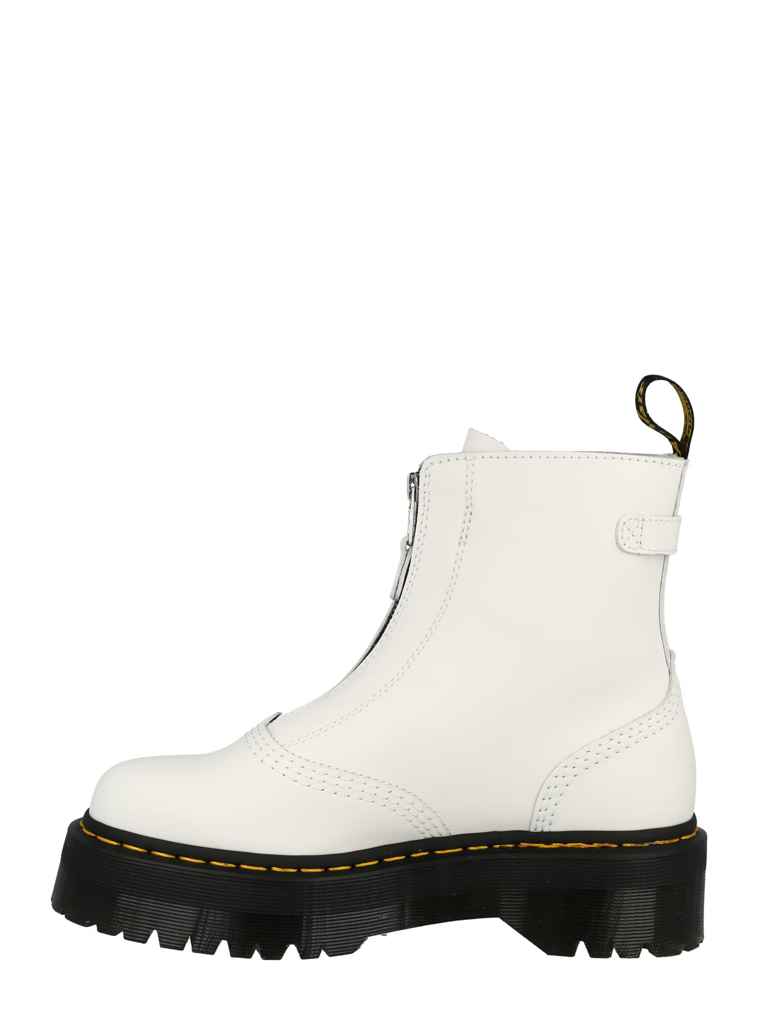 Dr. Martens Botine 'Jetta' negru / alb - Pled.ro