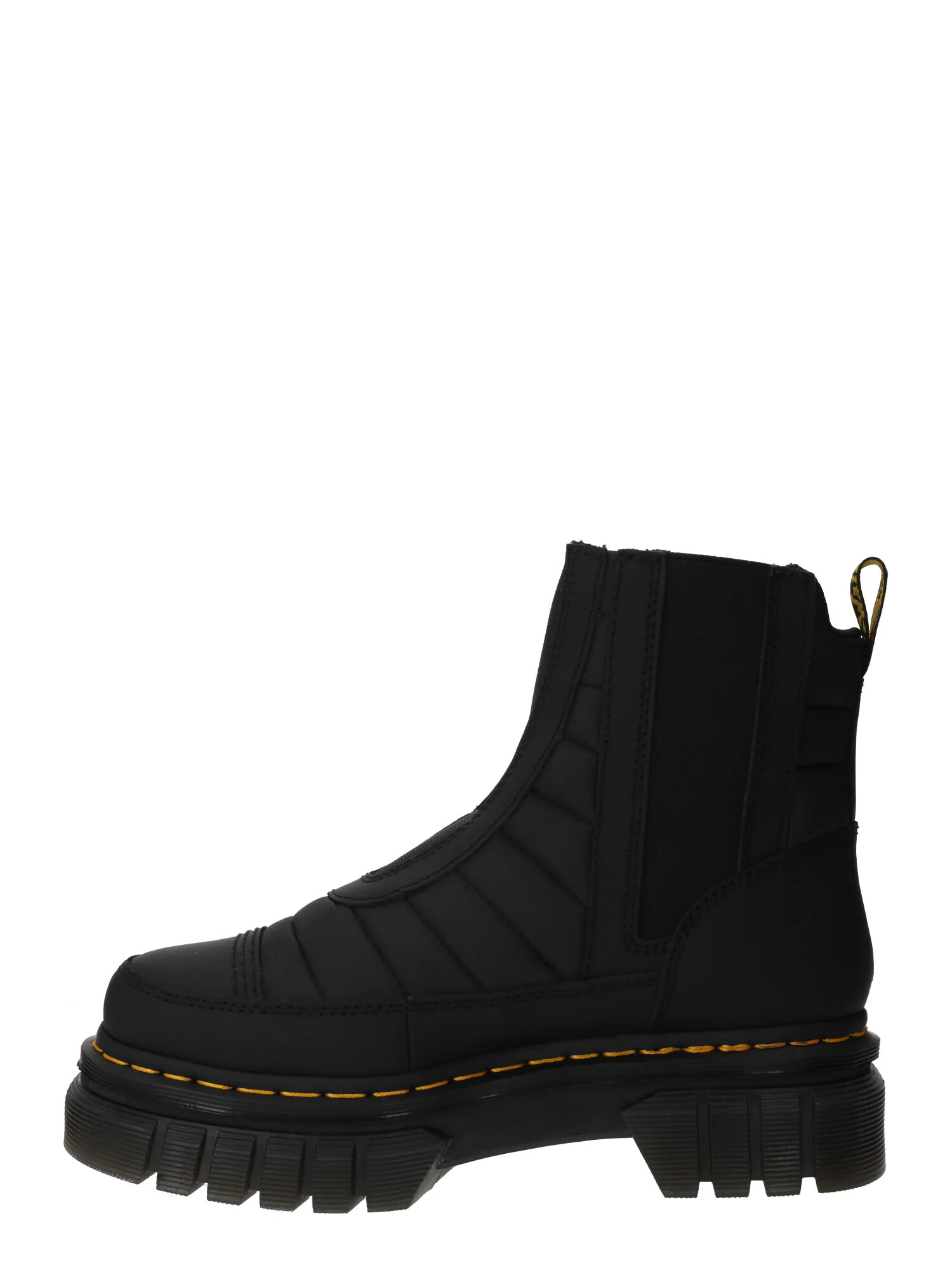 Dr. Martens Ghete chelsea 'Audrick' galben / negru - Pled.ro