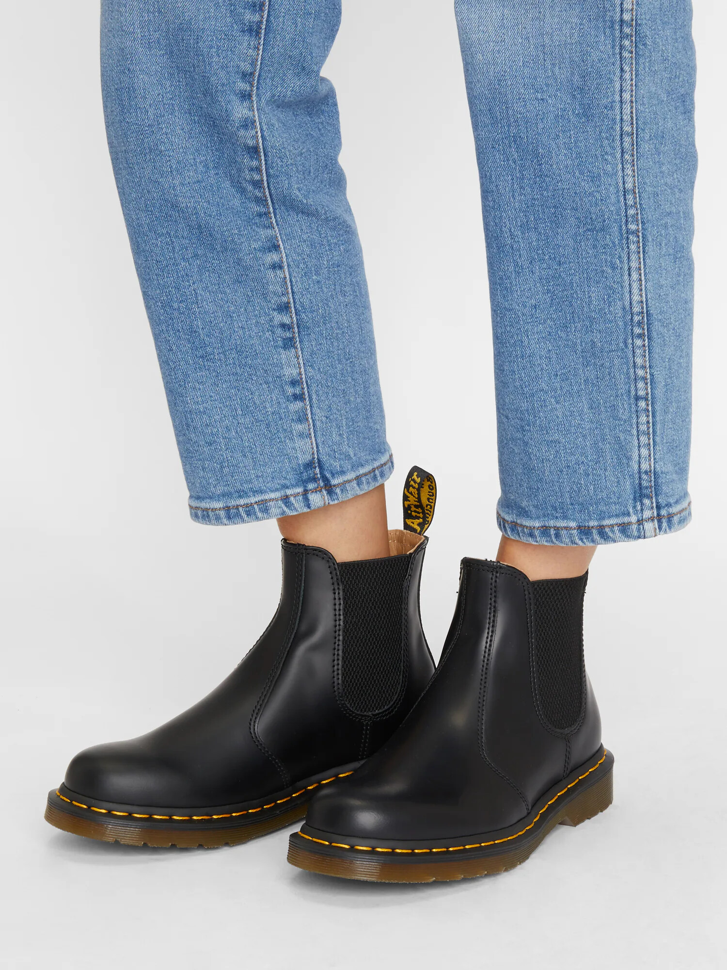 Dr. Martens Ghete chelsea ciocolatiu / negru - Pled.ro