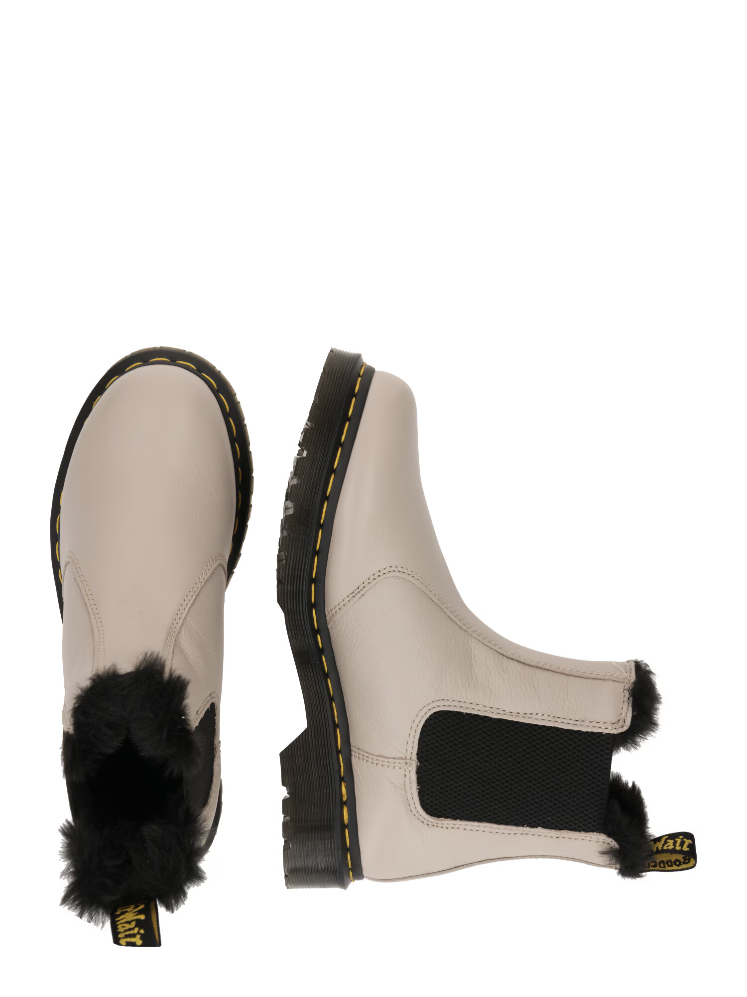 Dr. Martens Ghete chelsea 'Leonore' gri deschis - Pled.ro