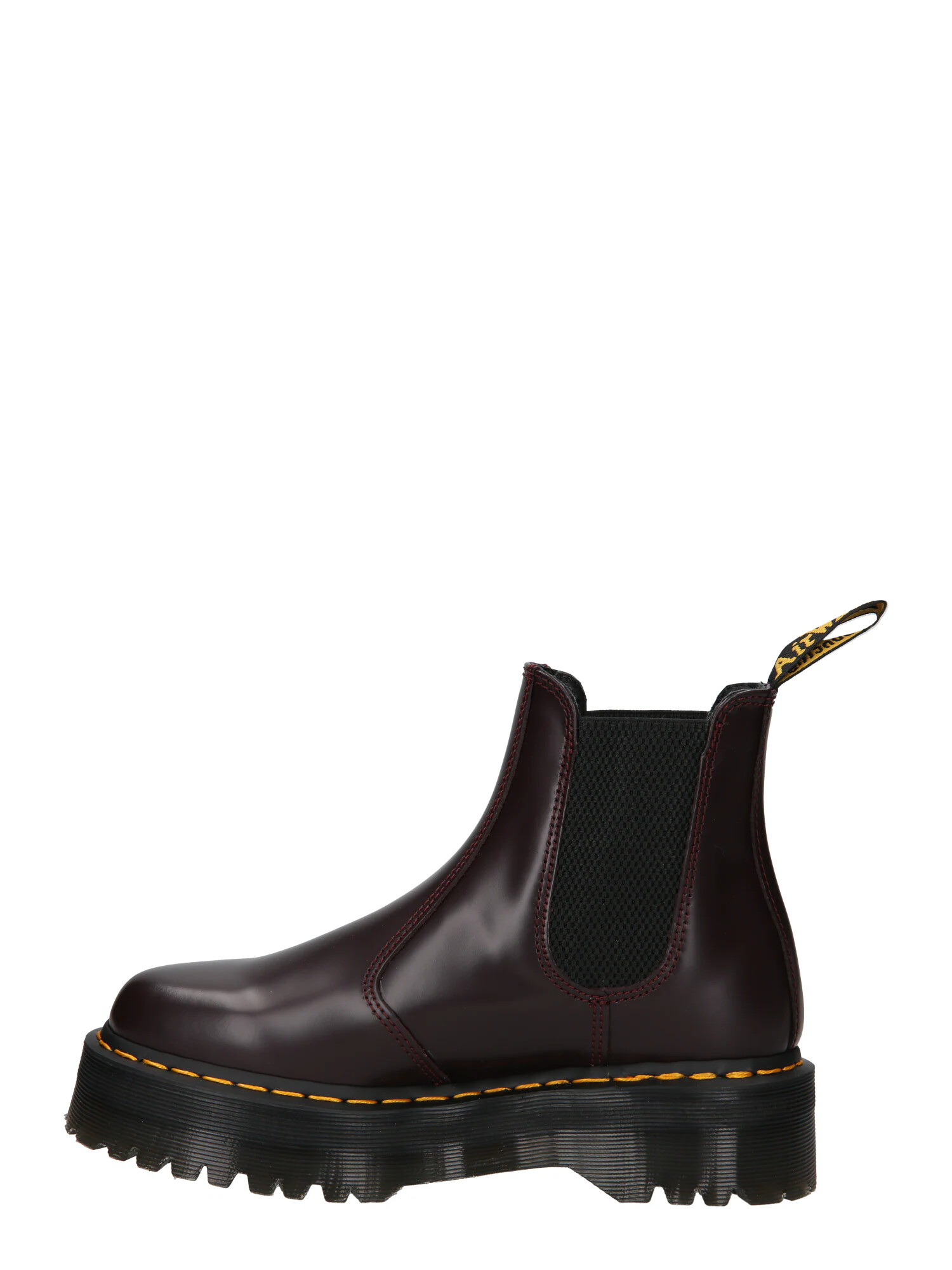 Dr. Martens Ghete chelsea 'Quad' roșu bordeaux - Pled.ro