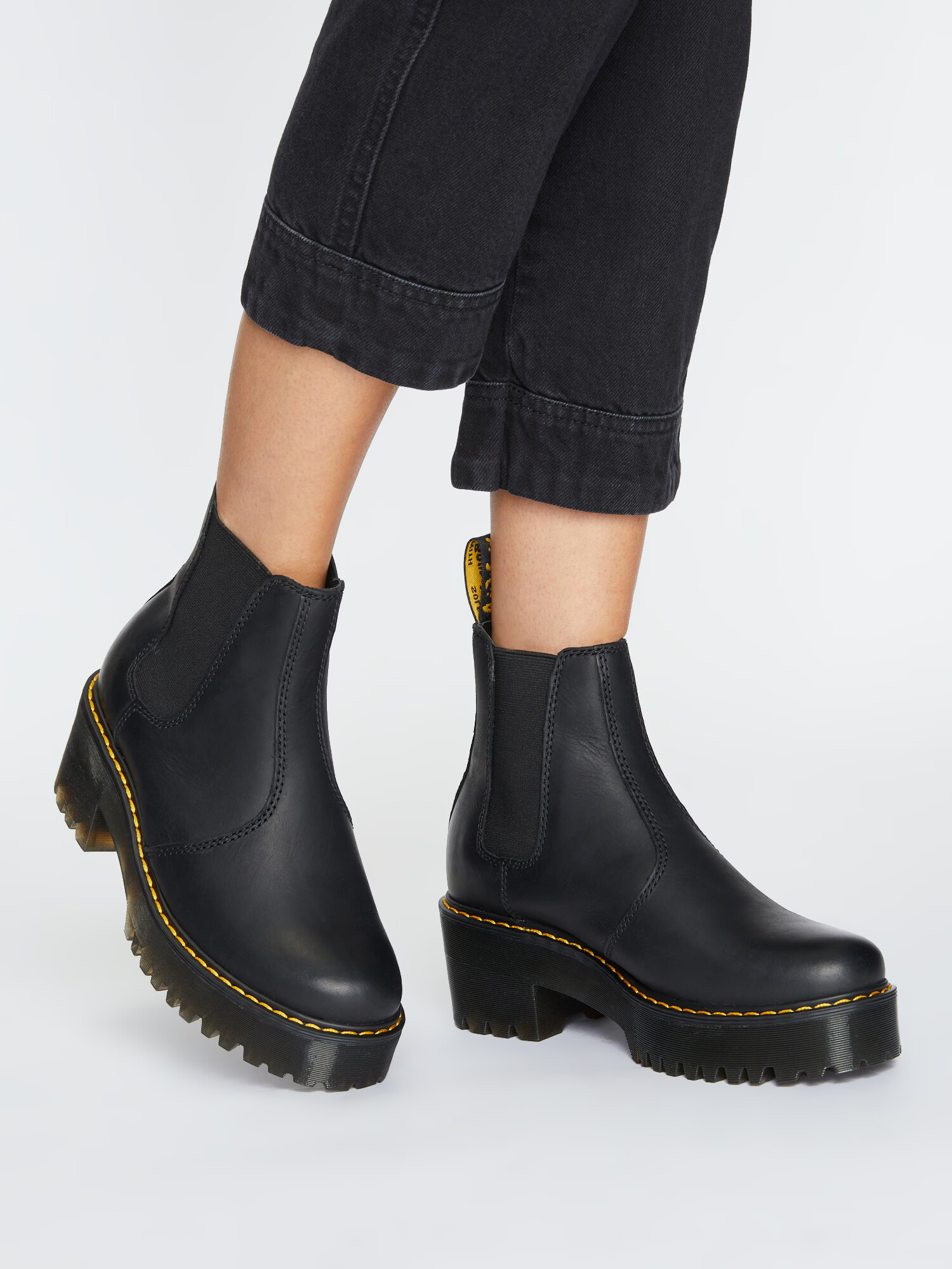 Dr. Martens Ghete chelsea 'Rometty' negru - Pled.ro