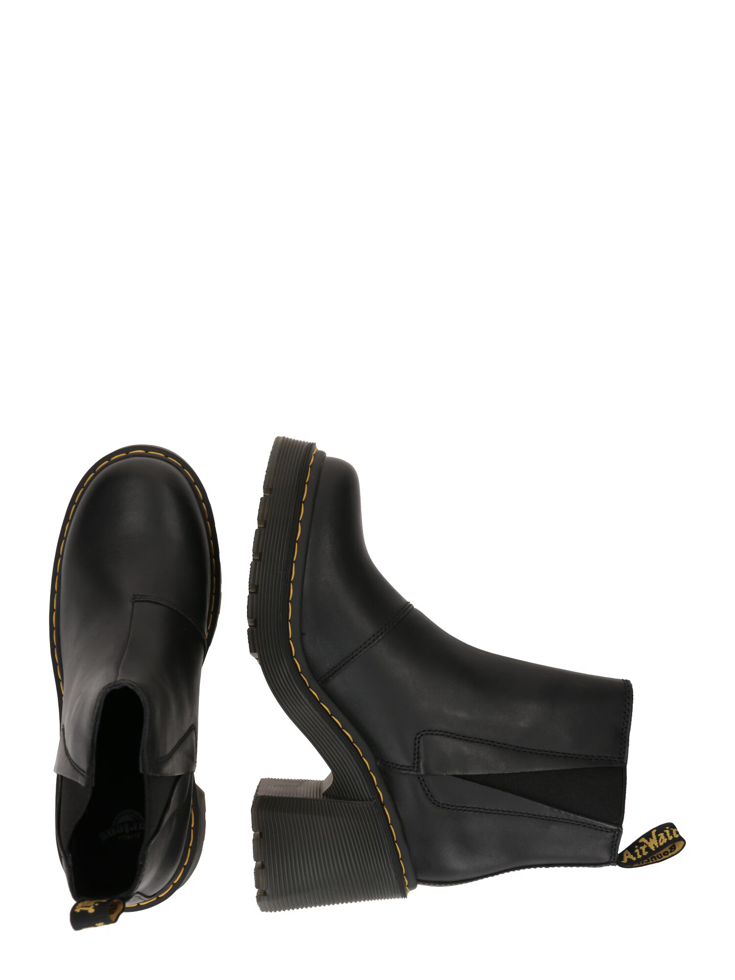 Dr. Martens Ghete chelsea 'Spence' galben auriu / negru - Pled.ro