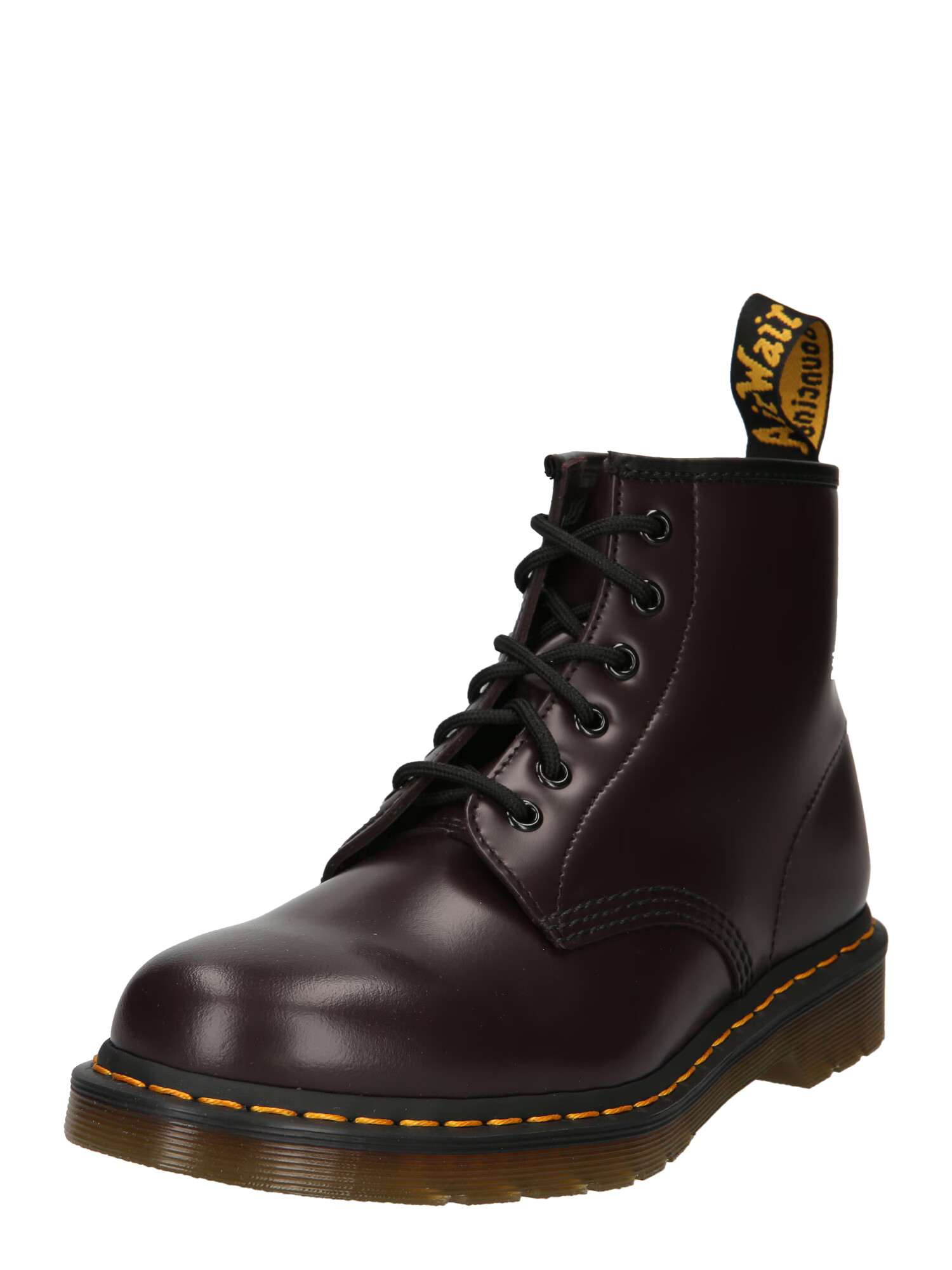 Dr. Martens Ghete cu șireturi '101' roșu bordeaux - Pled.ro