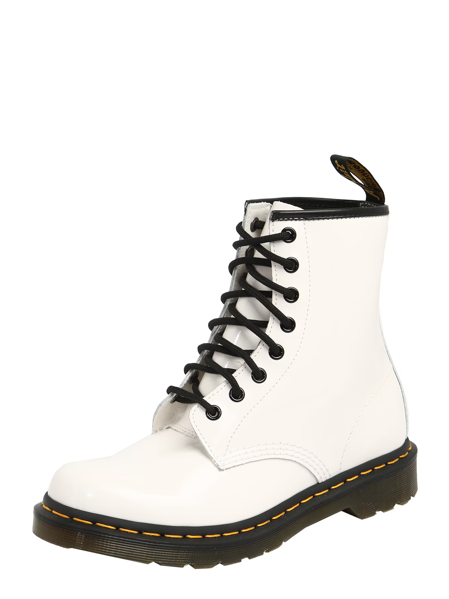 Dr. Martens Ghete cu șireturi '1460' alb - Pled.ro