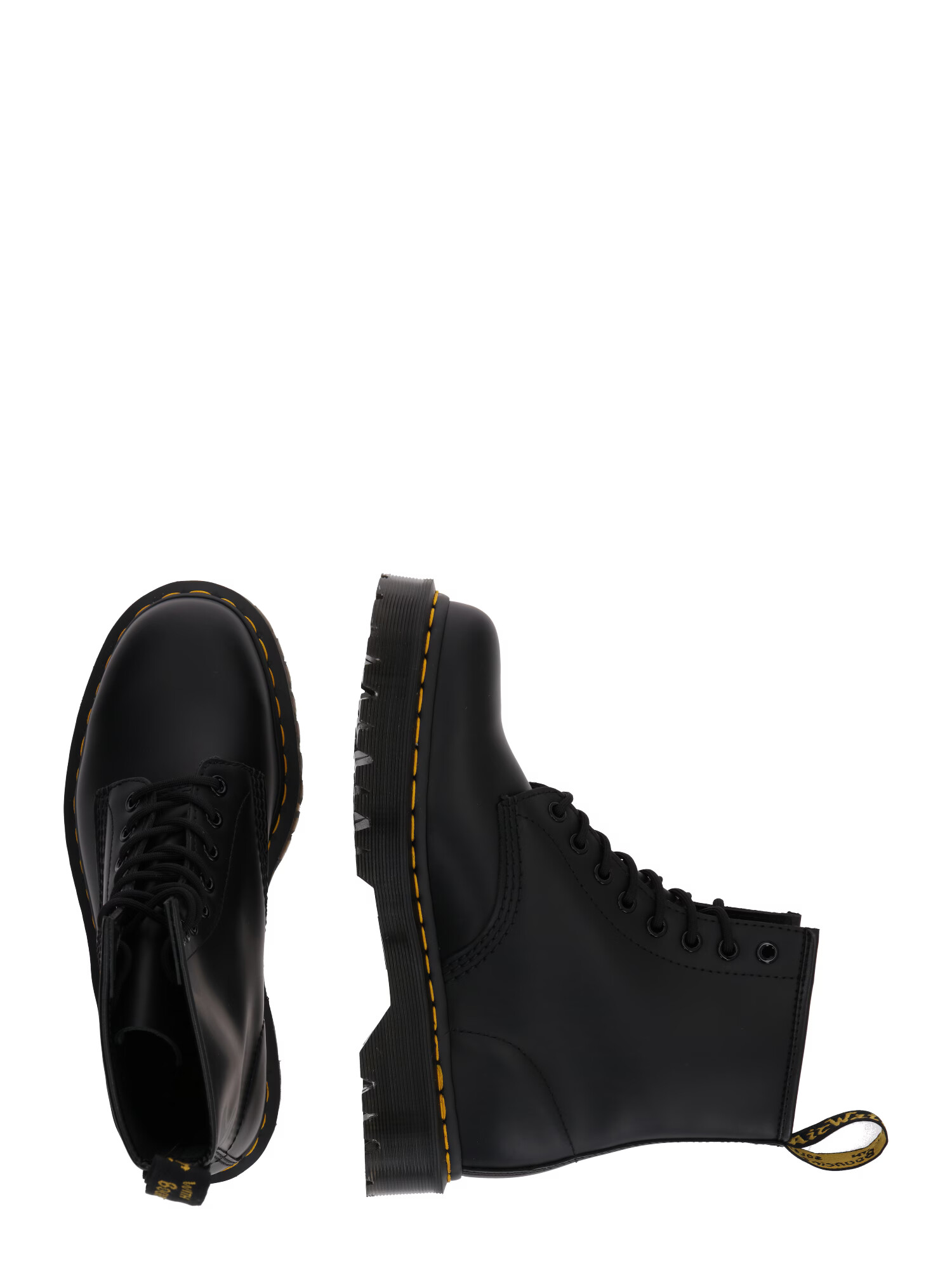 Dr. Martens Ghete cu șireturi '1460 Bex' galben închis / negru - Pled.ro