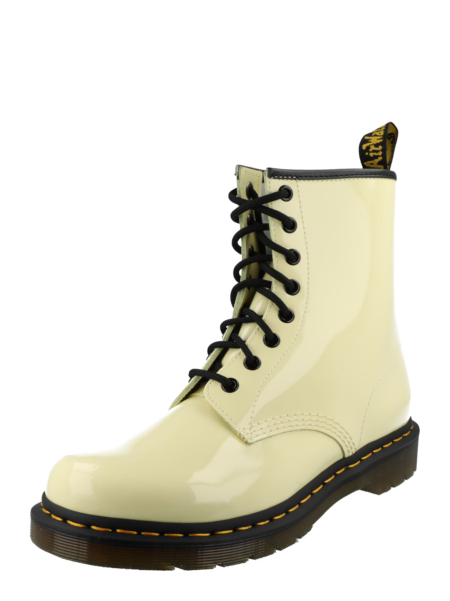 Dr. Martens Ghete cu șireturi '1460' crem - Pled.ro