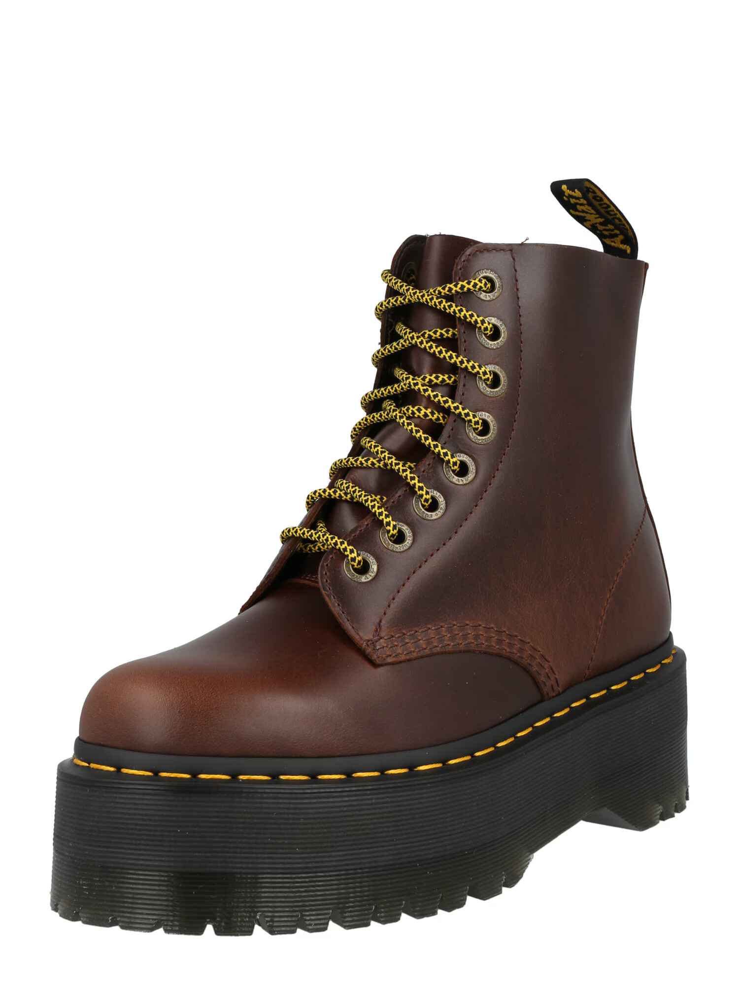 Dr. Martens Ghete cu șireturi '1460 Pascal Max' maro închis - Pled.ro