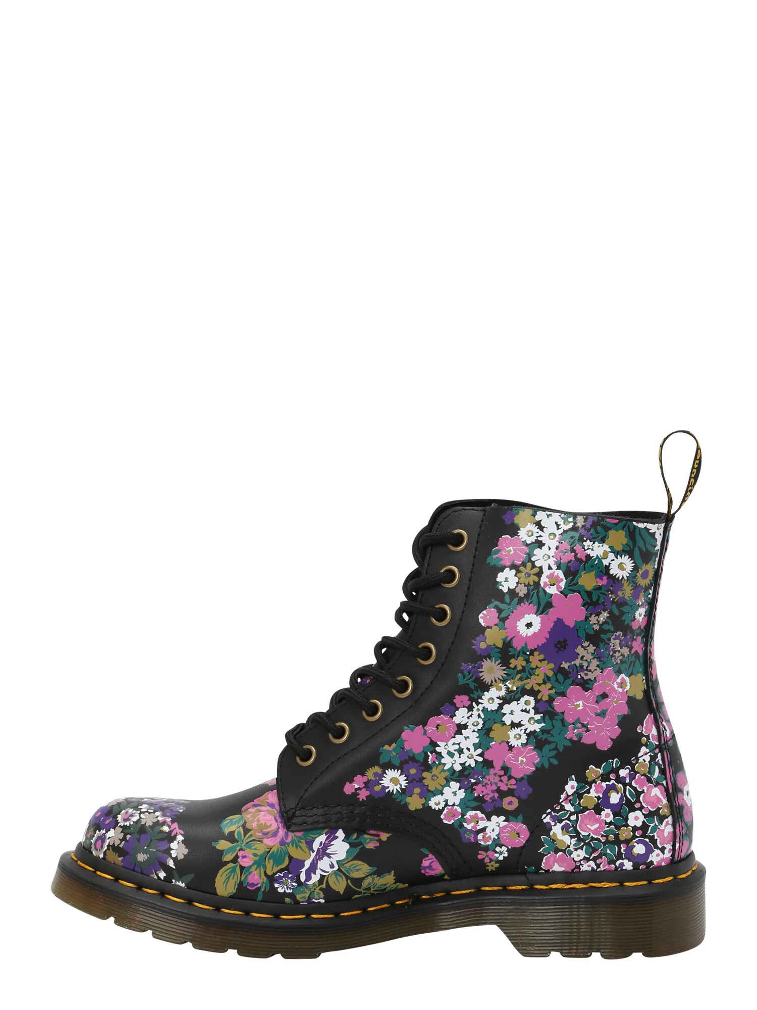 Dr. Martens Ghete cu șireturi '1460 Pascal' mov orhidee / mov închis / negru / alb - Pled.ro