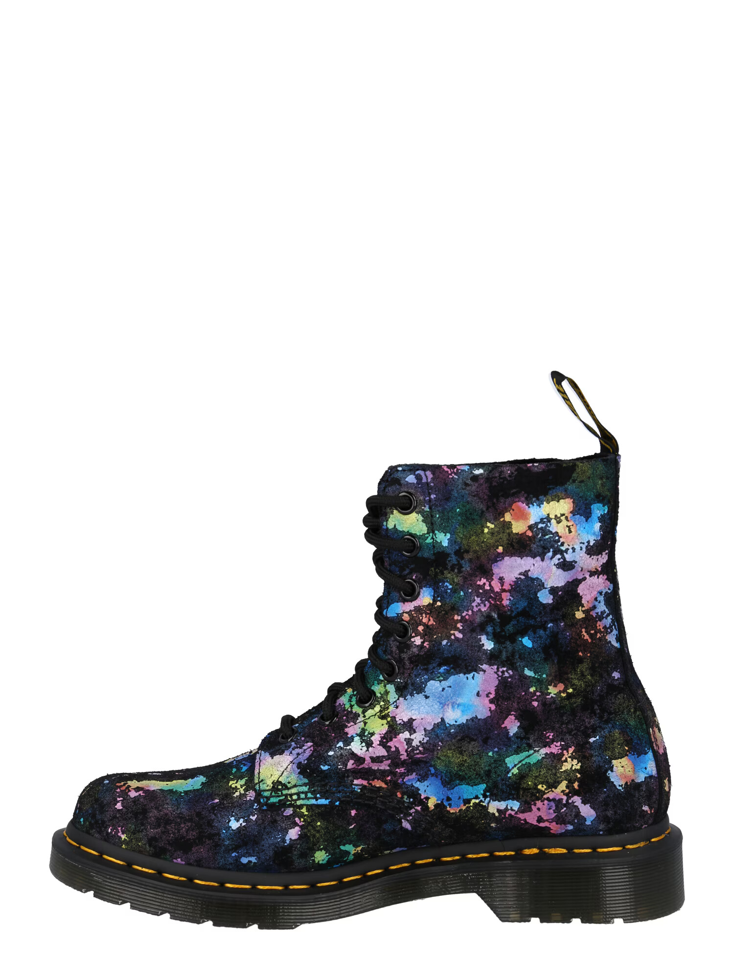 Dr. Martens Ghete cu șireturi albastru deschis / verde / roz / negru - Pled.ro