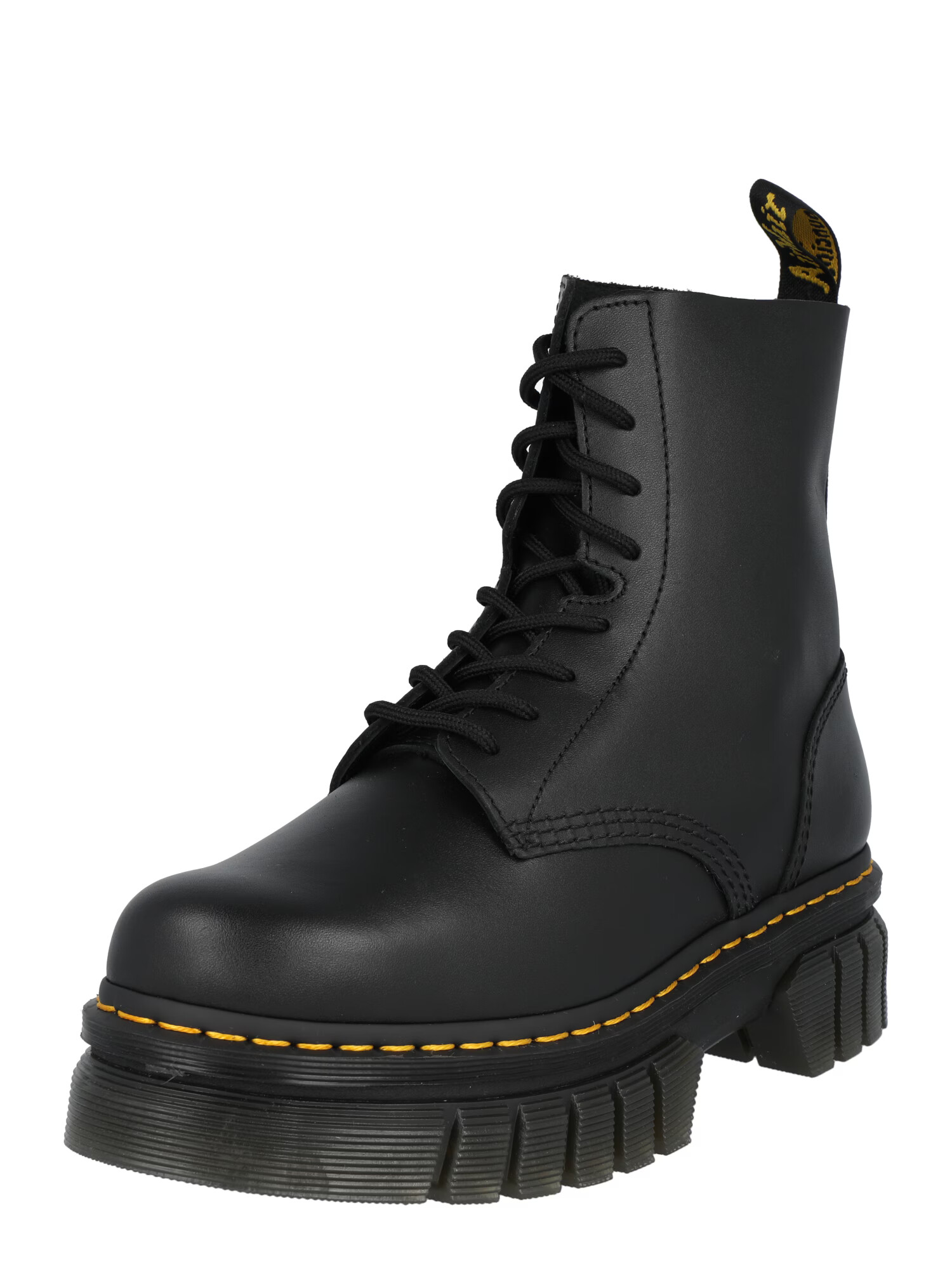 Dr. Martens Ghete cu șireturi 'Audrick' galben închis / negru - Pled.ro