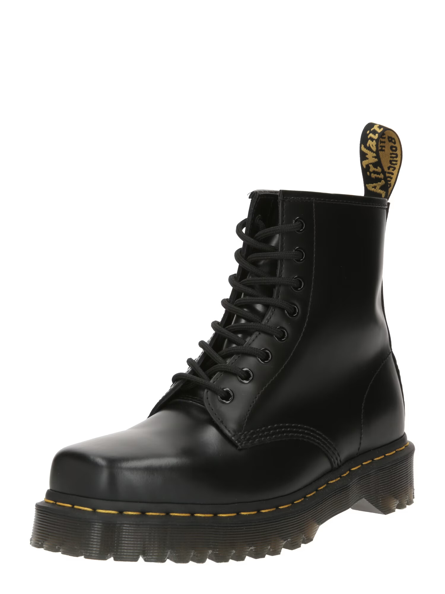 Dr. Martens Ghete cu șireturi 'Bex' galben muștar / negru - Pled.ro