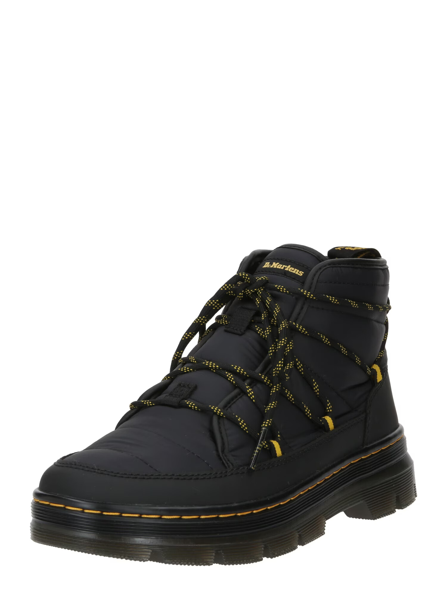 Dr. Martens Ghete cu șireturi 'Combs' galben / negru - Pled.ro